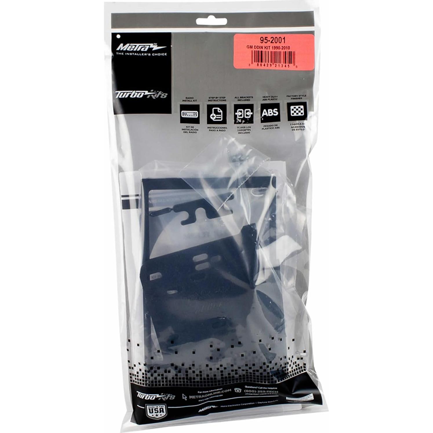 Kit de Instalación Tablero Double DIN Metra 95-2001 GM