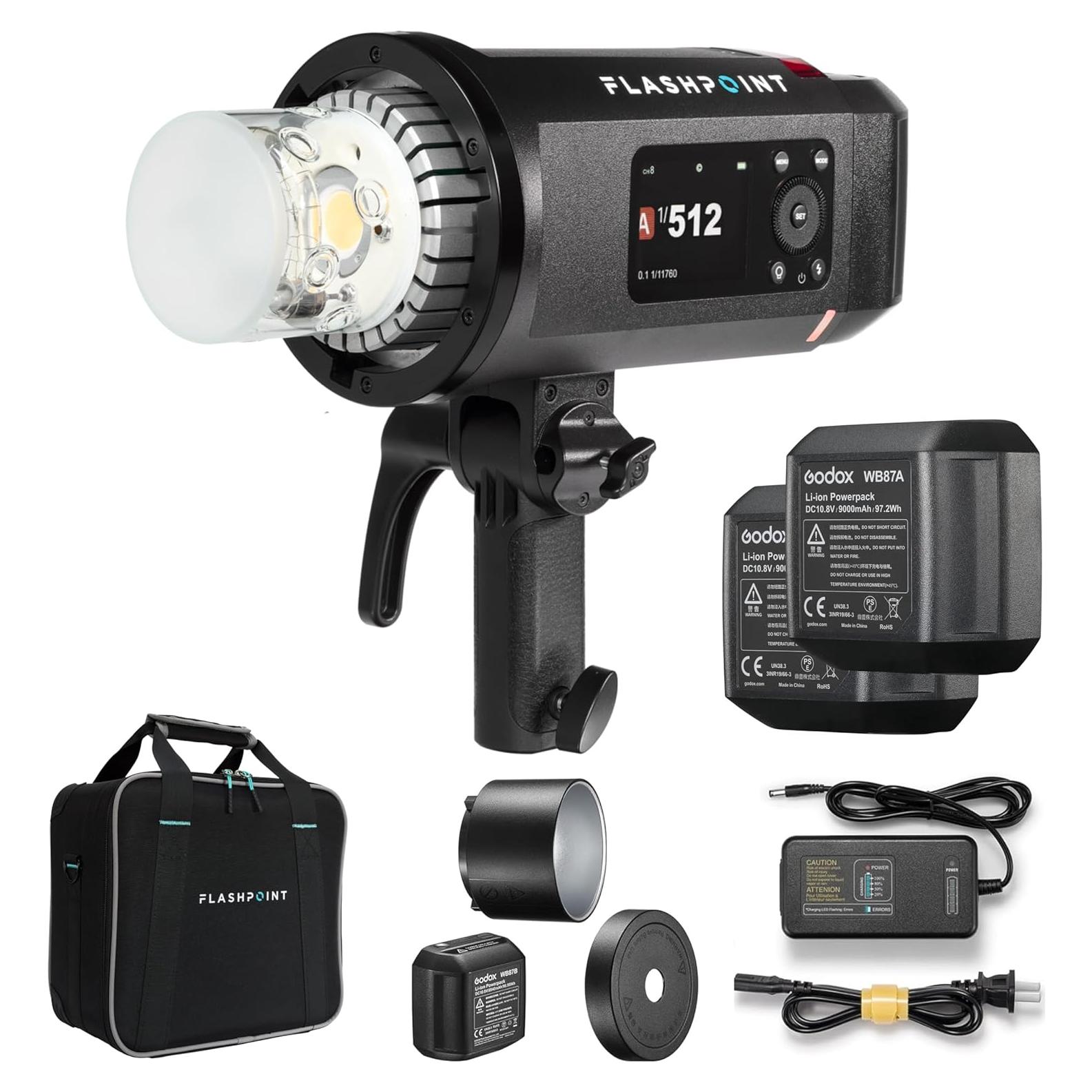 Flashpoint XPLOR 600 SE R2 600Ws Monolight Estudio Batería