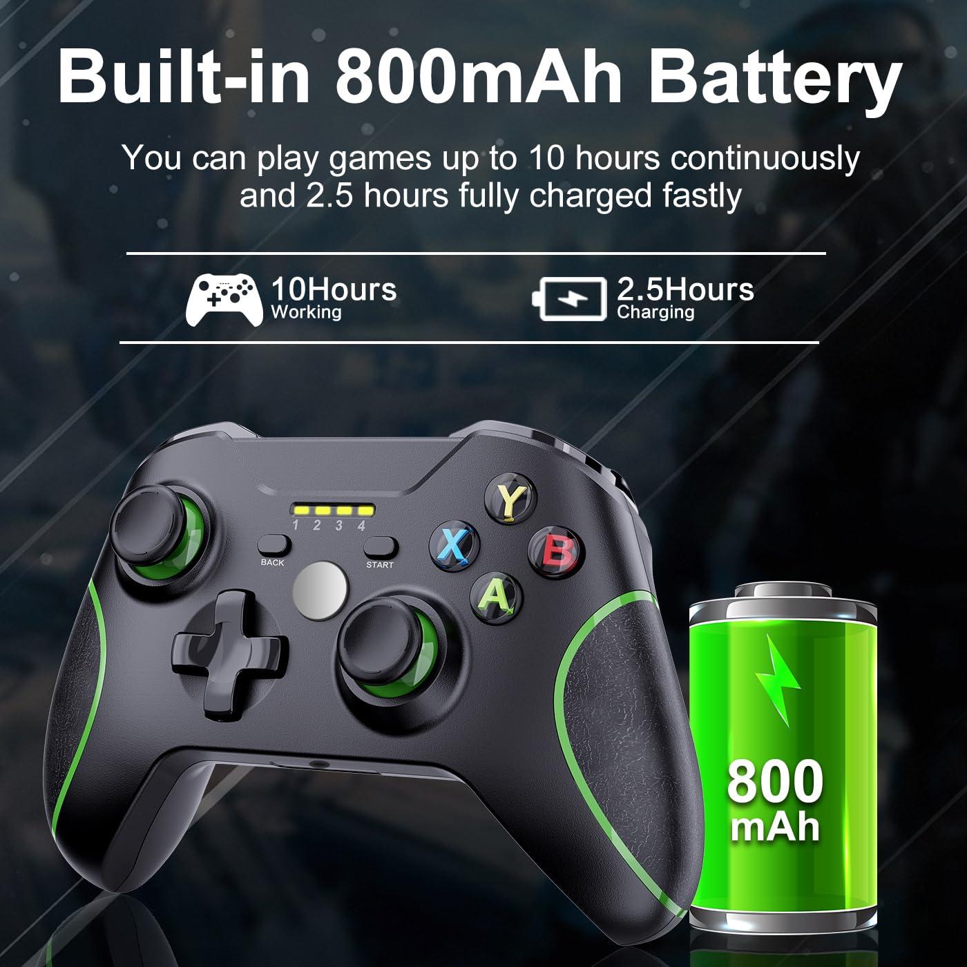 Controlador Inalámbrico Xbox One DZHI 800mAh Negro