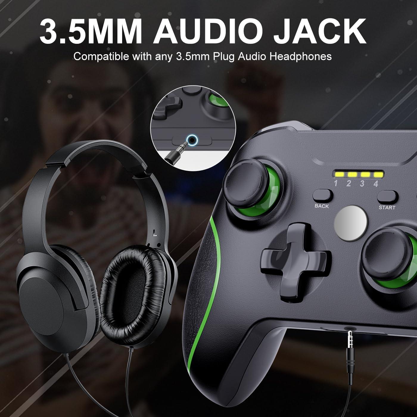 Controlador Inalámbrico Xbox One DZHI 800mAh Negro