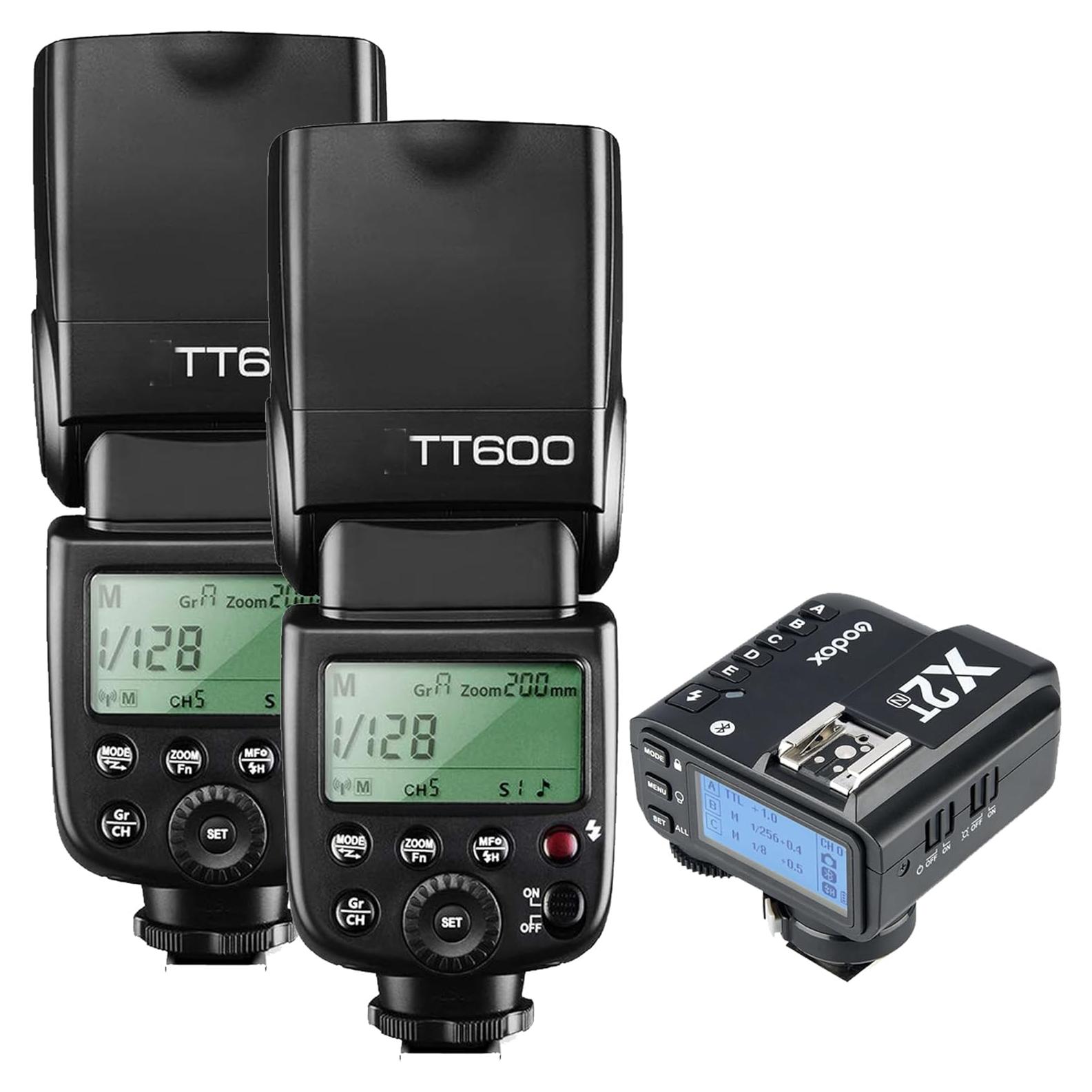 Flash Speedlite Godox TT600 Inalámbrico GN60 para Nikon