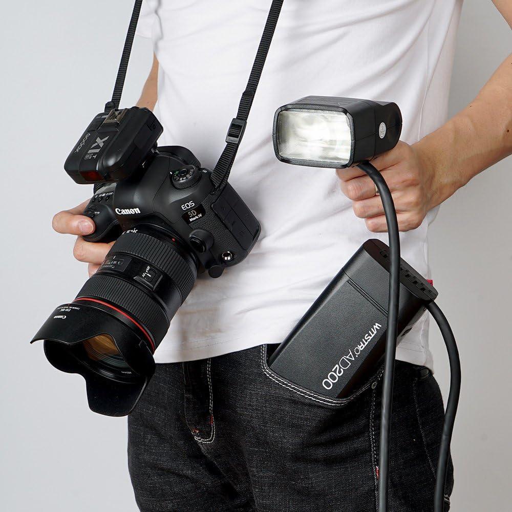 Cabezal de Flash Godox EC200 200W con Cable de 2M