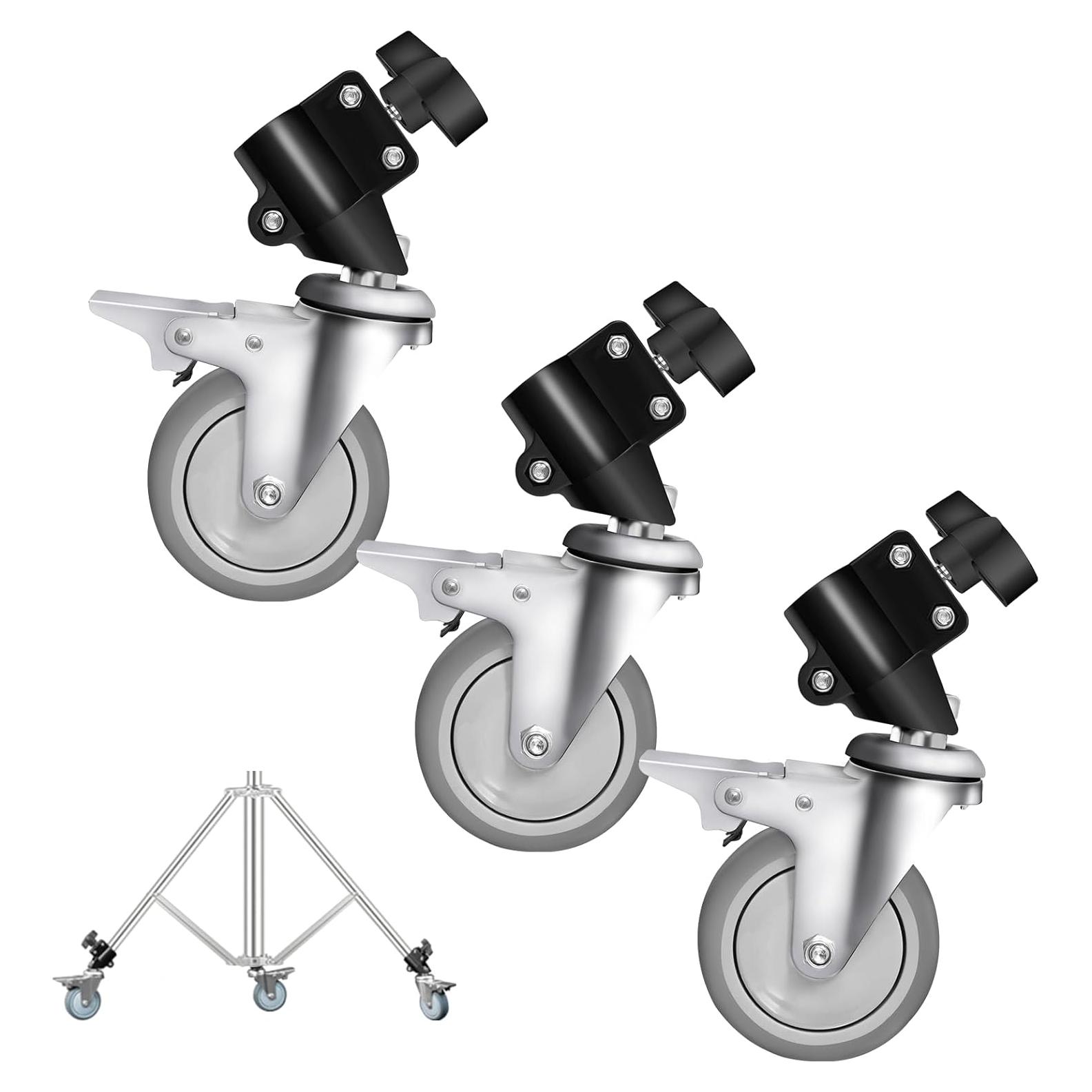 Ruedas de Soporte de Luz Profesional Wellmaking WM-3 - 3 Paquetes