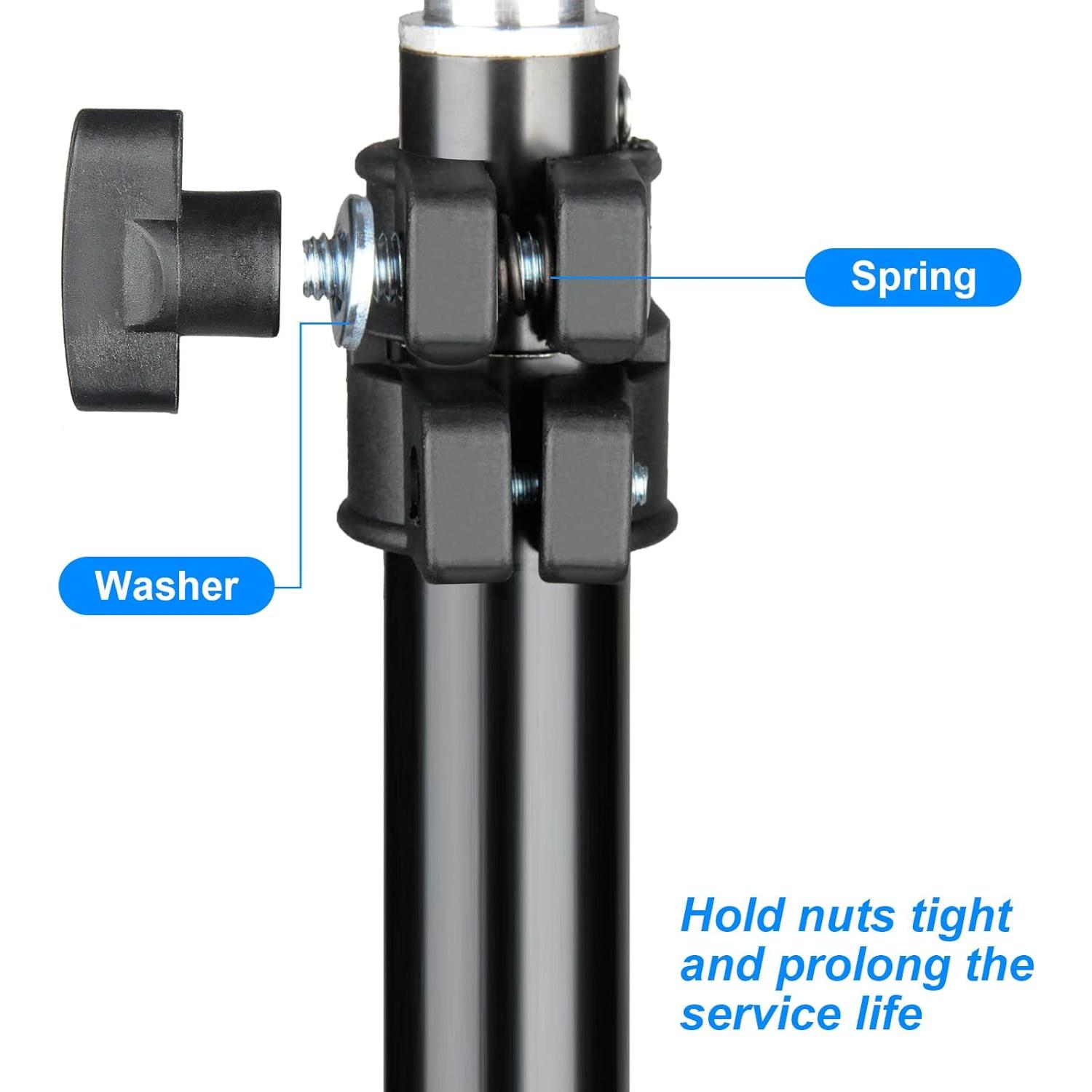 Soporte de Luz Profesional EMART 2.6m Ajustable 10kg