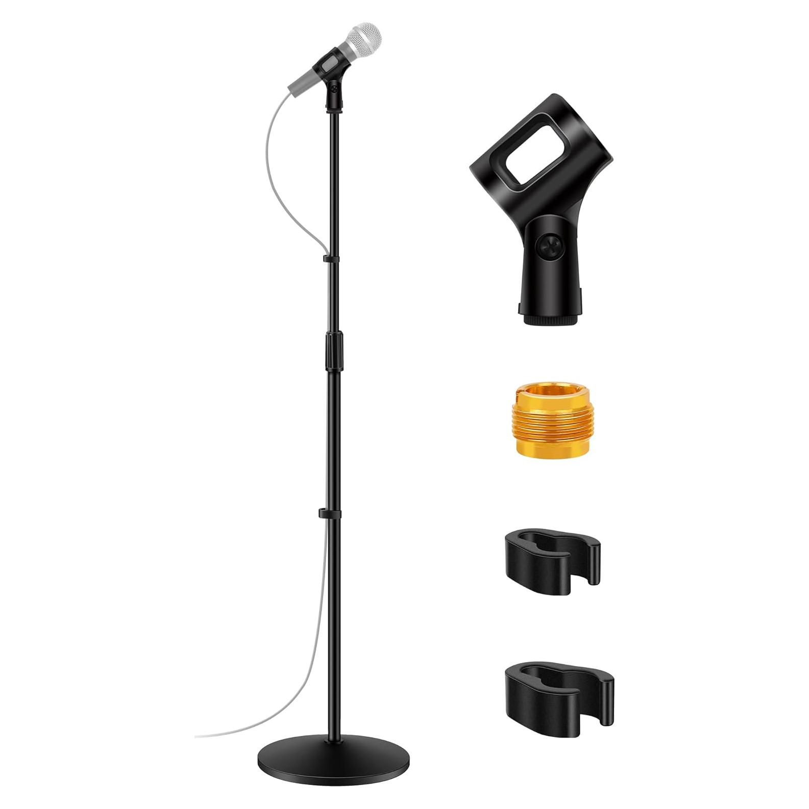 Soporte de Micrófono InnoGear MS250D, Paquete de 2, Altura Ajustable 86.36-152.4 cm