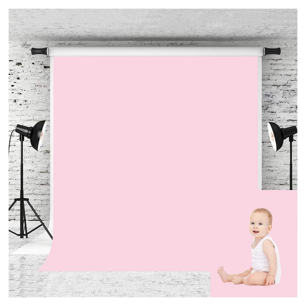 Fondo Rosa Sólido 5x7ft Kate Microfibra para Fotografía