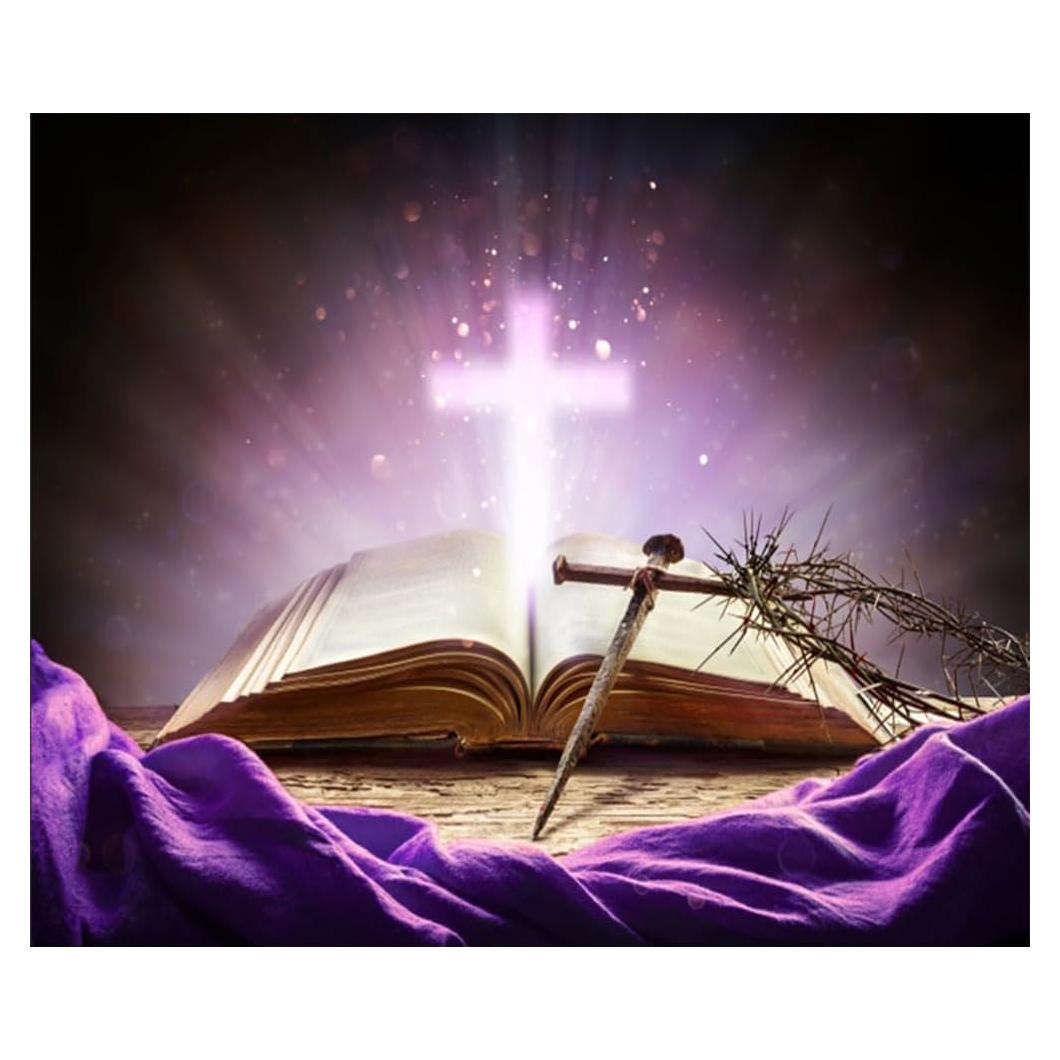 Fondo Fotográfico Cruz Vinilo 3.05x2.44m ZARROUEA