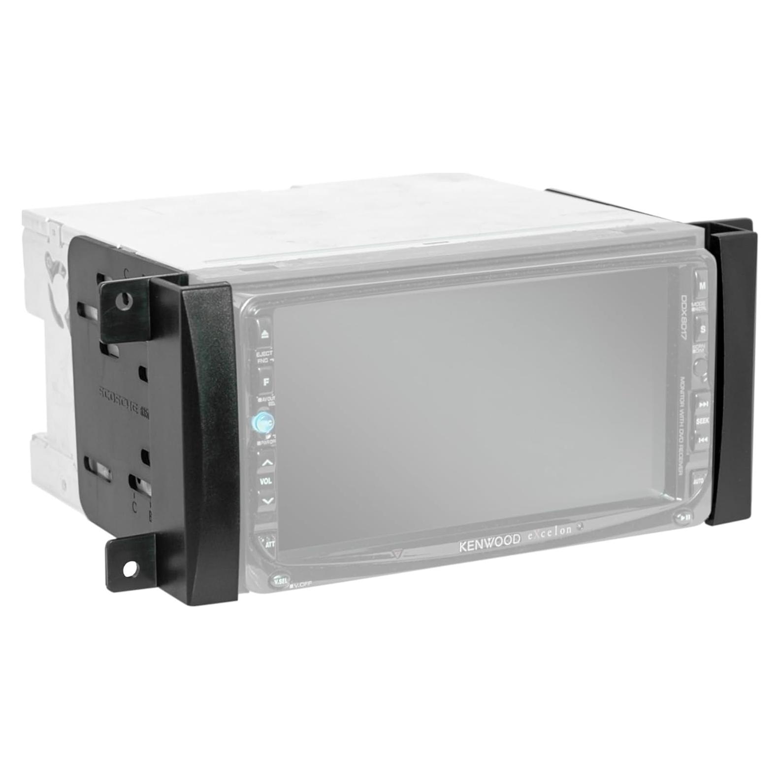 Kit Instalación Radio Doble DIN Scosche CR1291B para Chrysler, Dodge, Jeep, VW