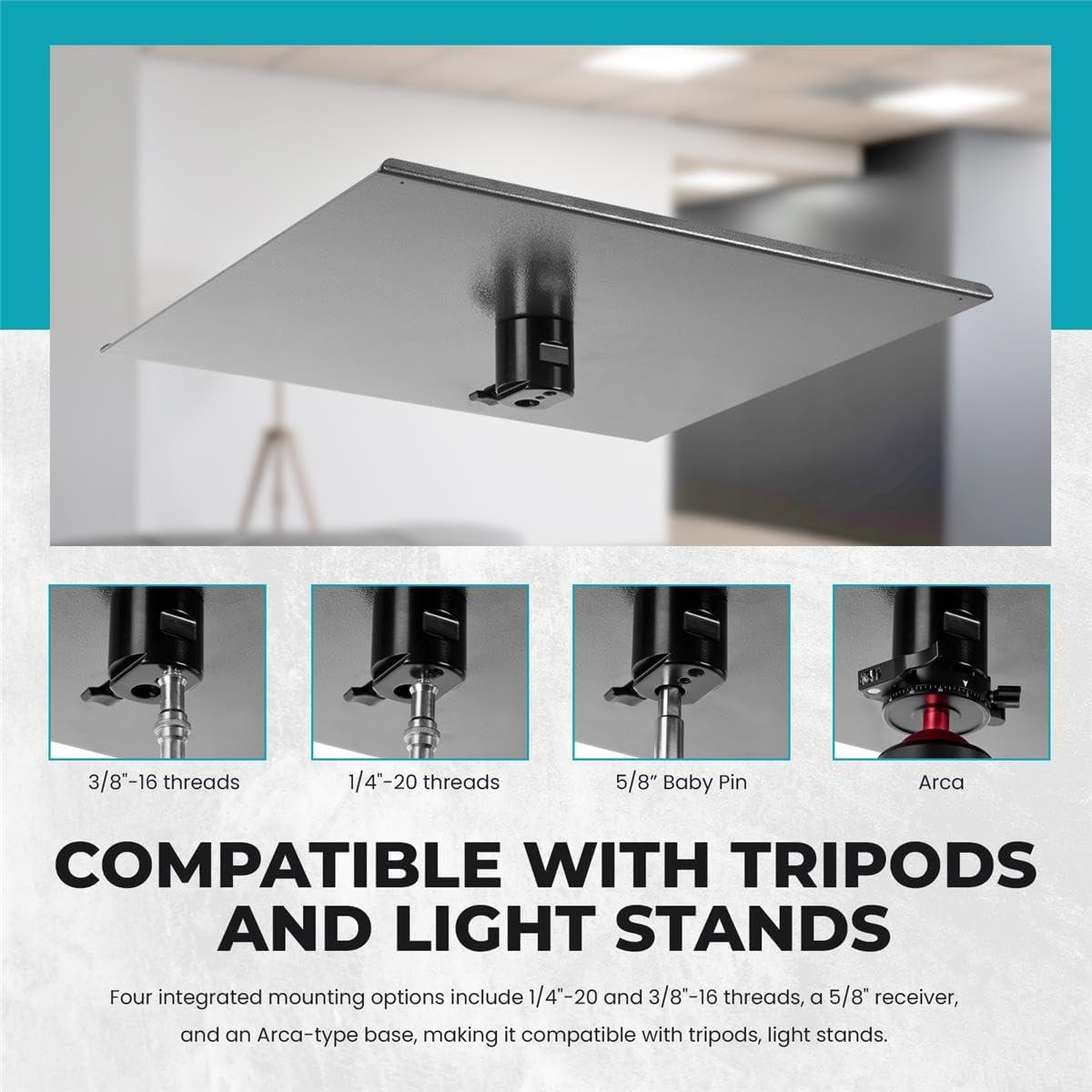 Bandeja para Laptop Flashpoint 40.6x45.7cm con Montaje Arca