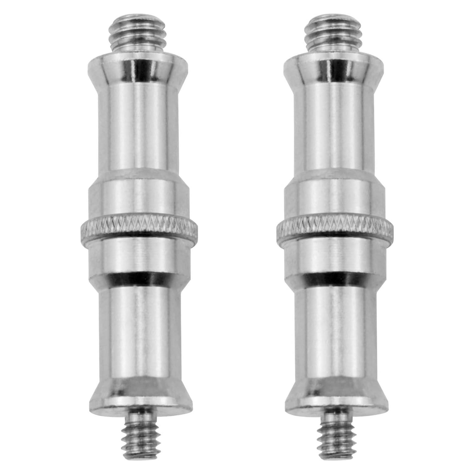 Adaptador de rosca 1/4 a 3/8 Dsjnf - 2 piezas metálico