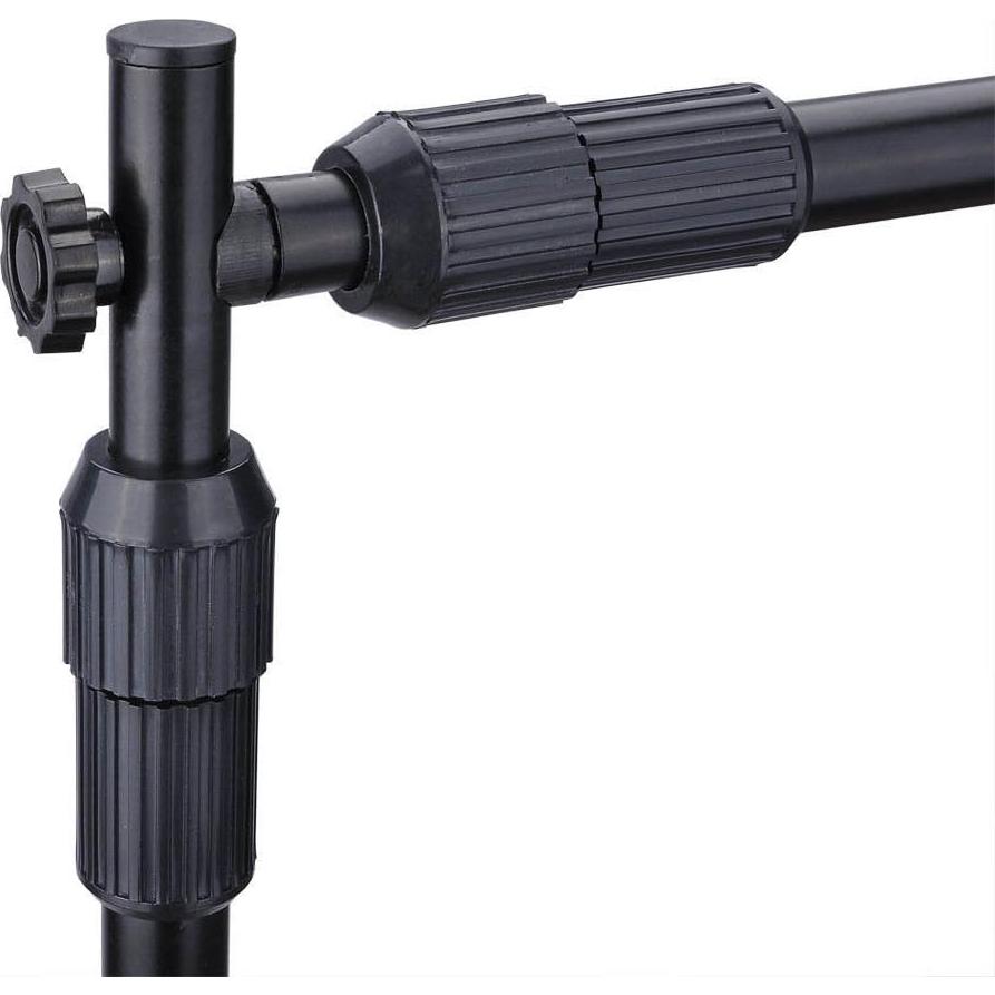 VEVOR Backdrop Banner Stand 8 x 8 Ft Adjustable Height Background with Carrying Bag for Parties, Wedding, Photo Booth, Trade Show