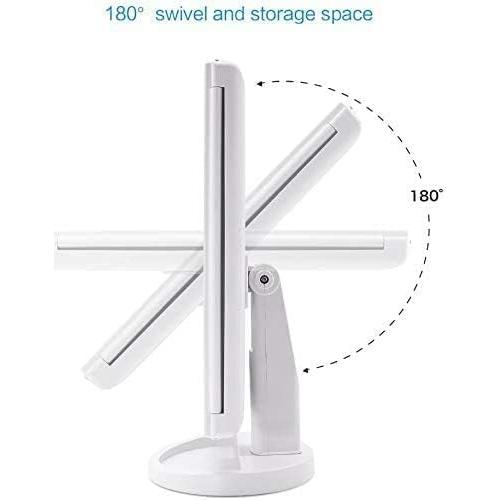 Espejo de Maquillaje Iluminado Flymiro Plegable 21 LEDs