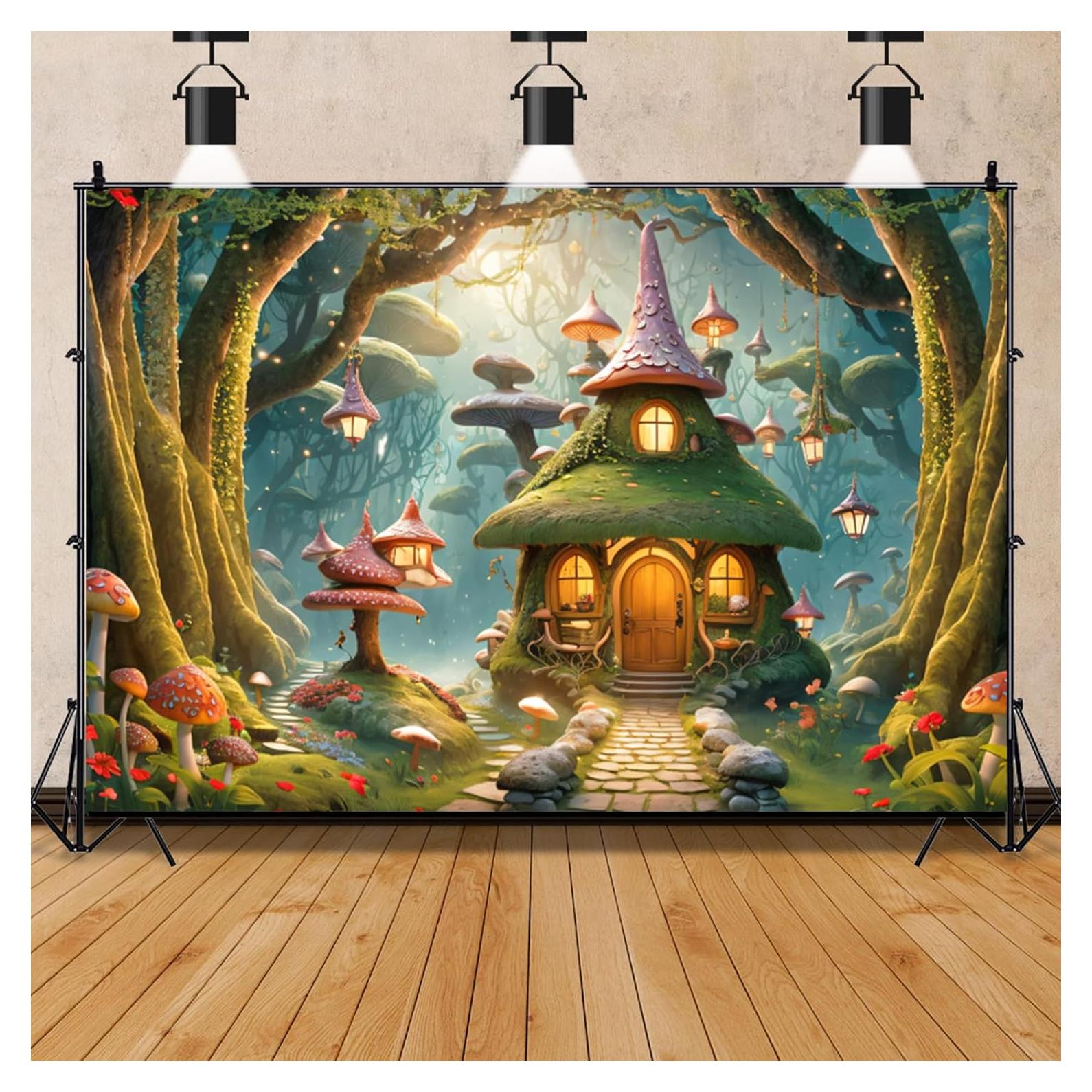 Fondo de Fotografía Bosque Encantado 210x150 cm ZARROUEA