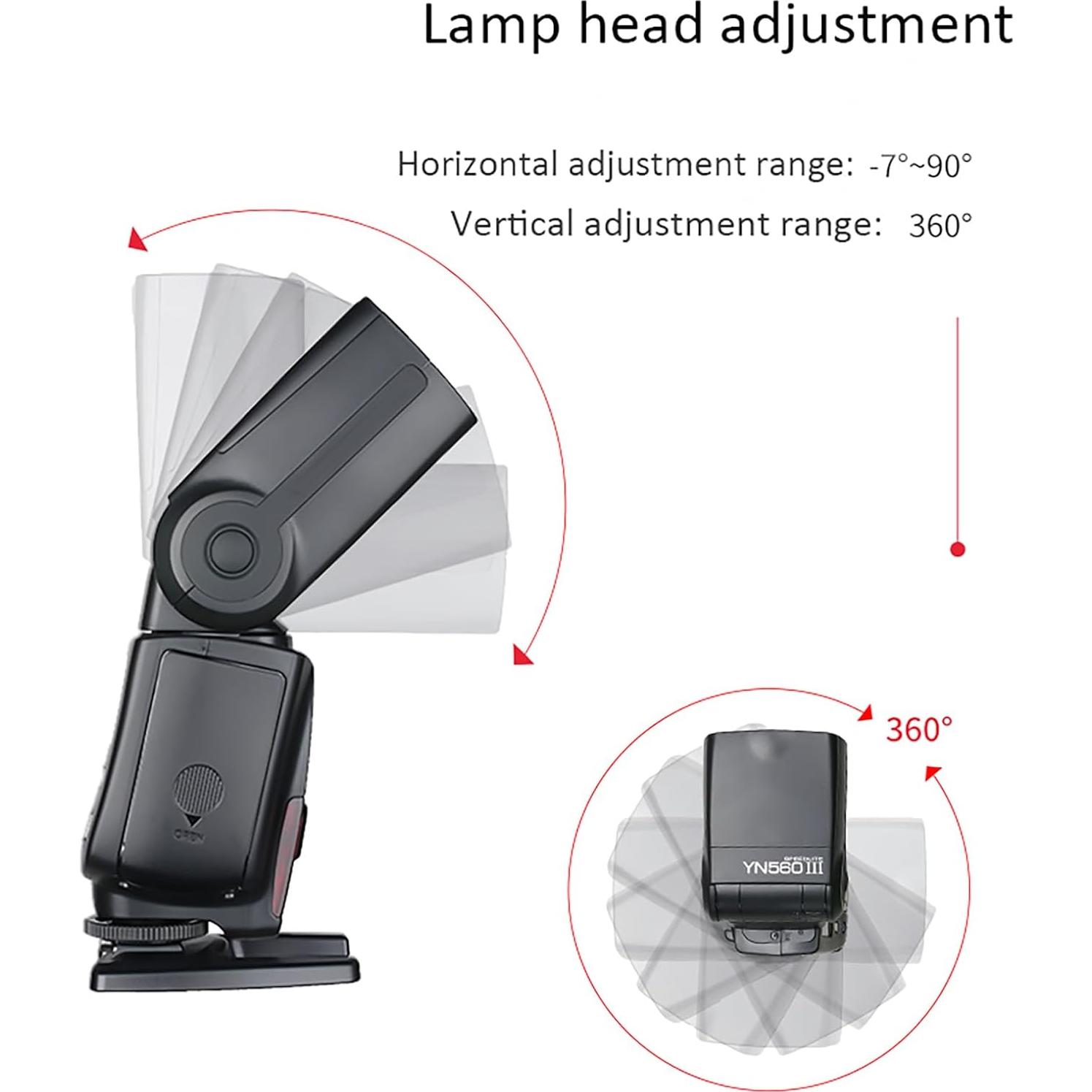 Flash Profesional Yongnuo YN560 III Speedlight GN58 2.4G
