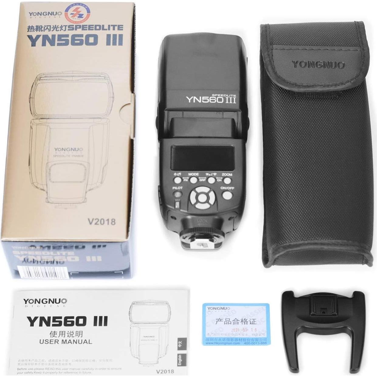 Flash Profesional Yongnuo YN560 III Speedlight GN58 2.4G