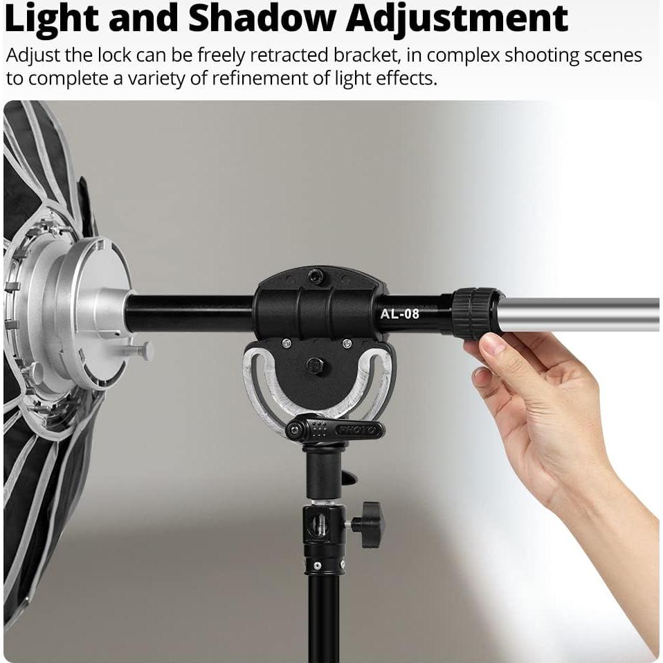 Soporte Reflector AMBITFUL AL-08 para Softbox y Flash Bowens