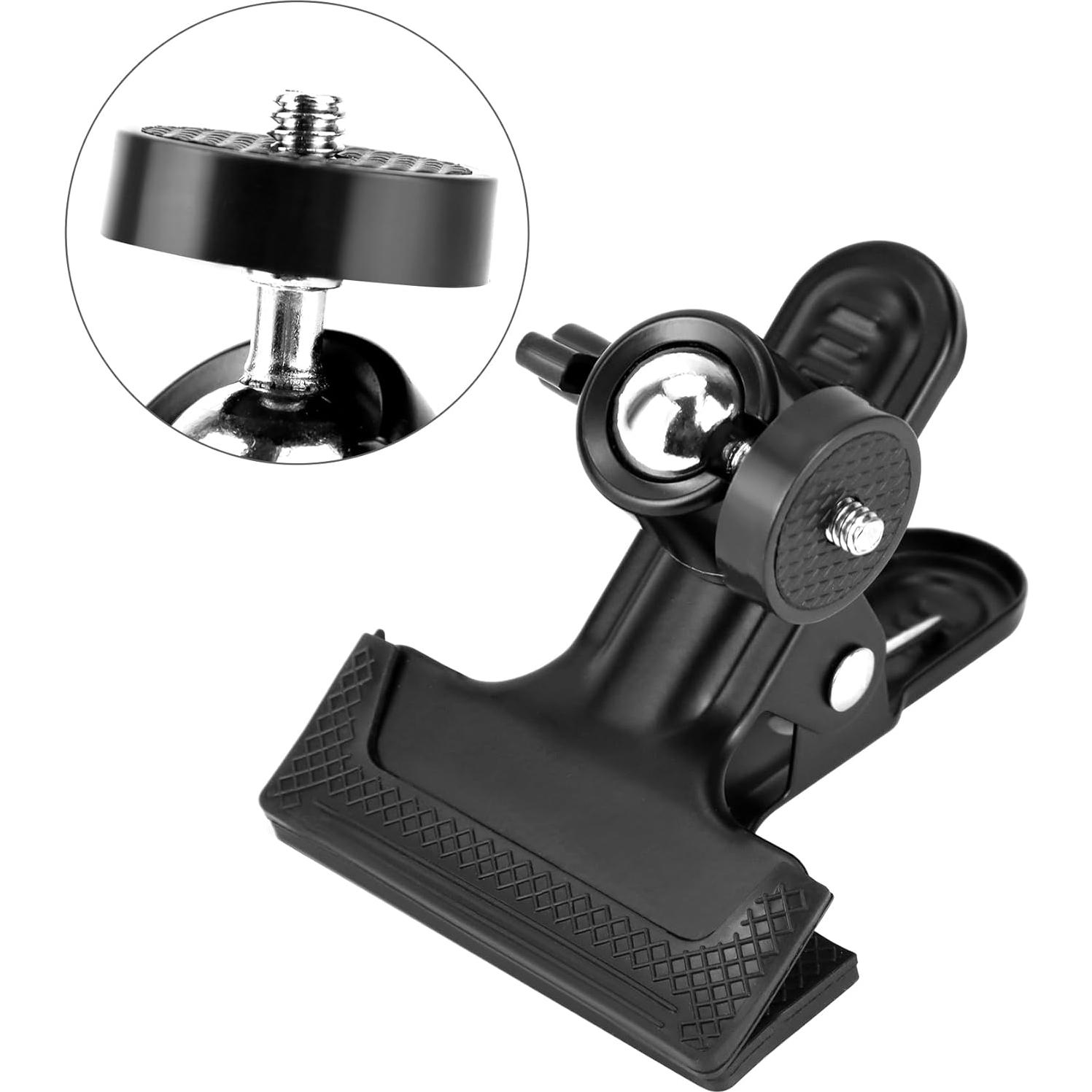 Soporte de Cámara Multifuncional QWORK con Abrazadera y Cabezal 360