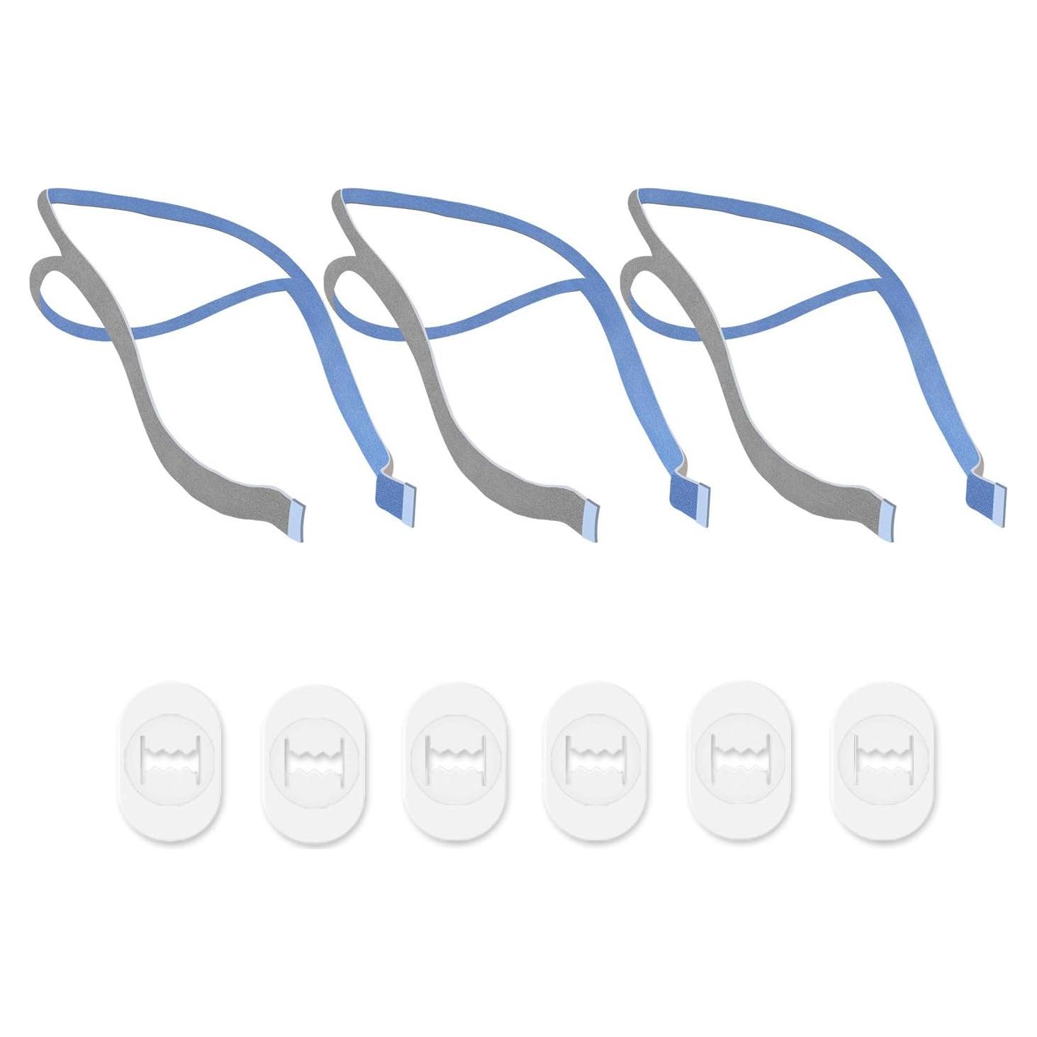 Cabezal de Reemplazo Wiscky P10 con 3 Correas Elásticas y Clips