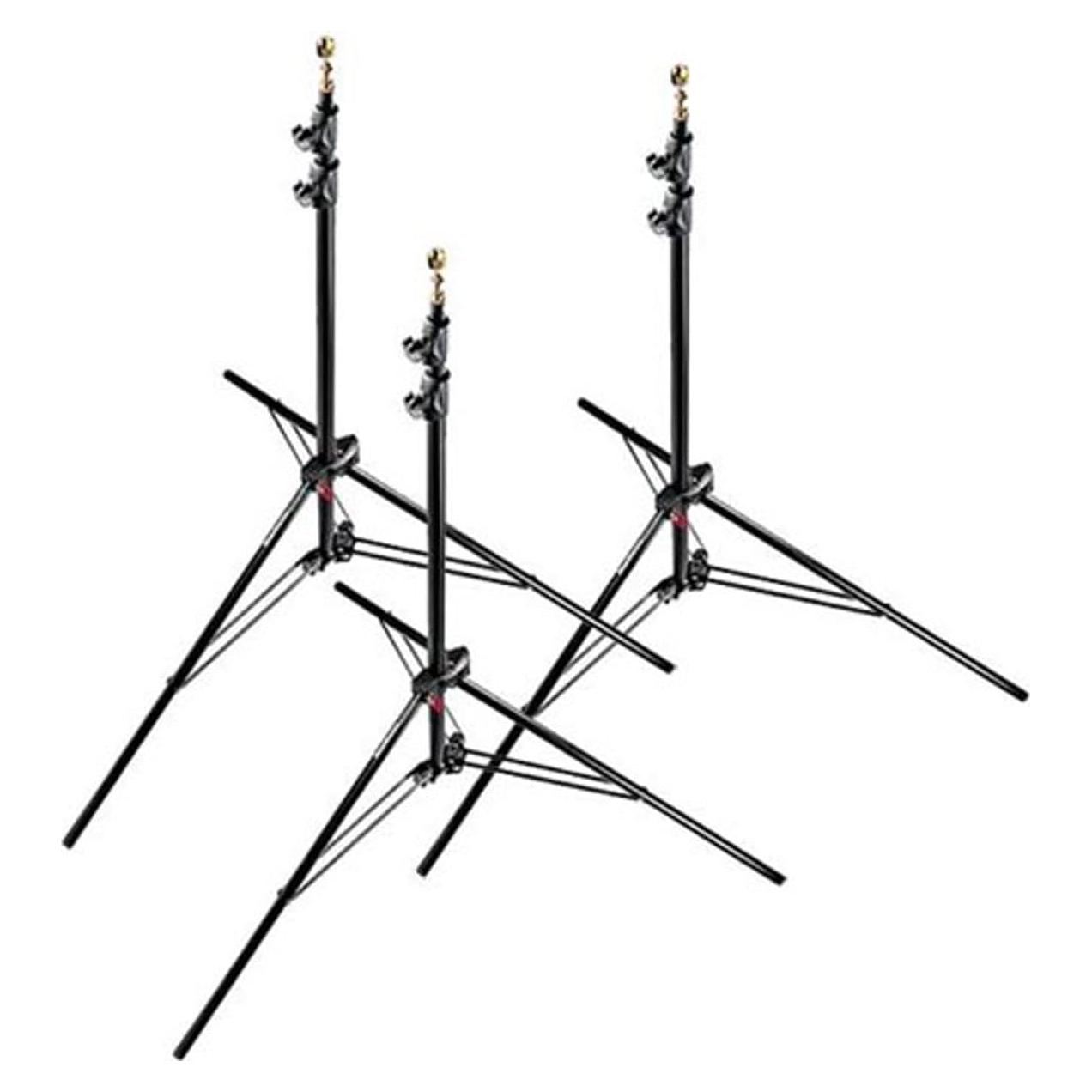 Soporte Compacto de Aluminio Manfrotto 1052BAC - Paquete de 3