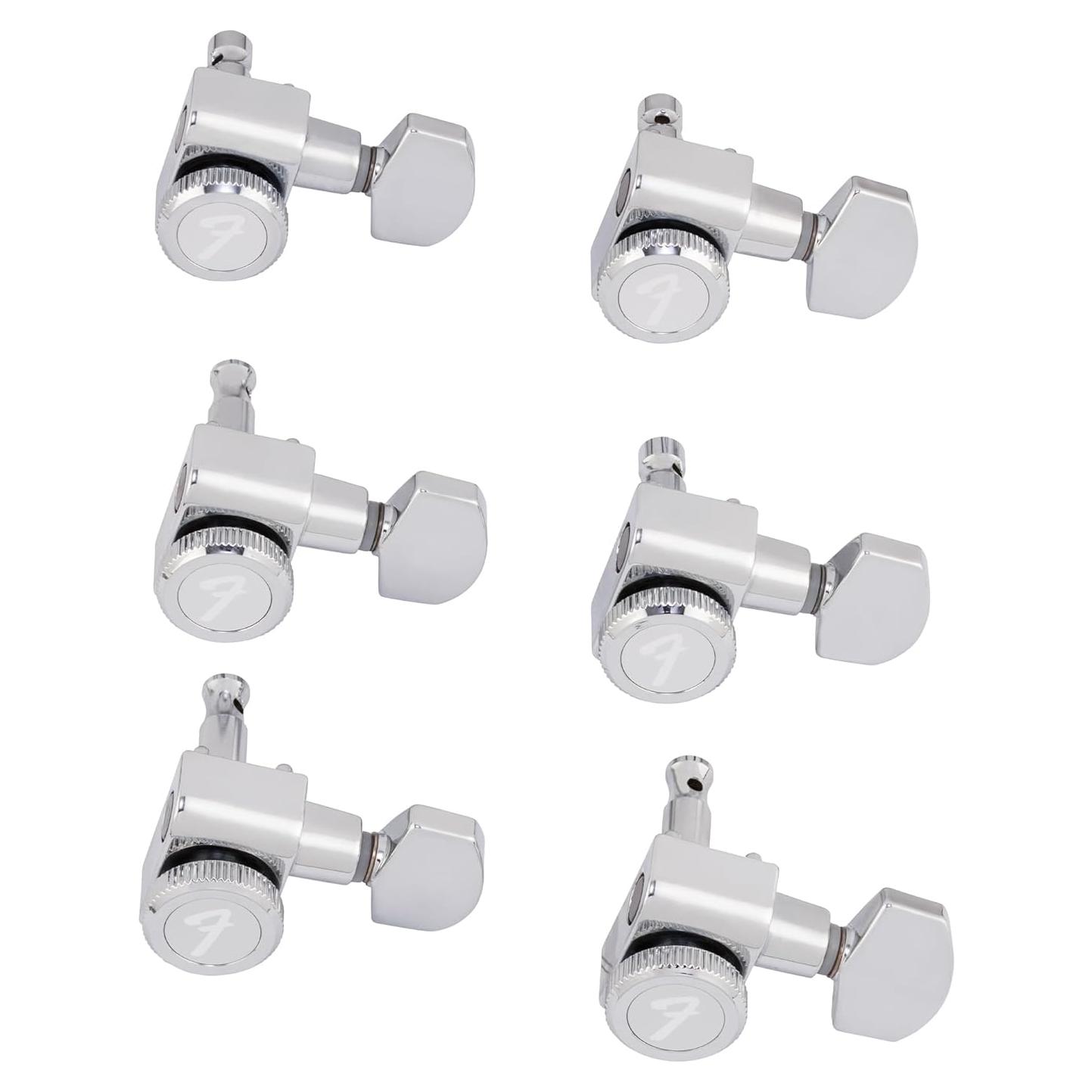 Clavijas de bloqueo Fender para guitarra Stratocaster, cromo