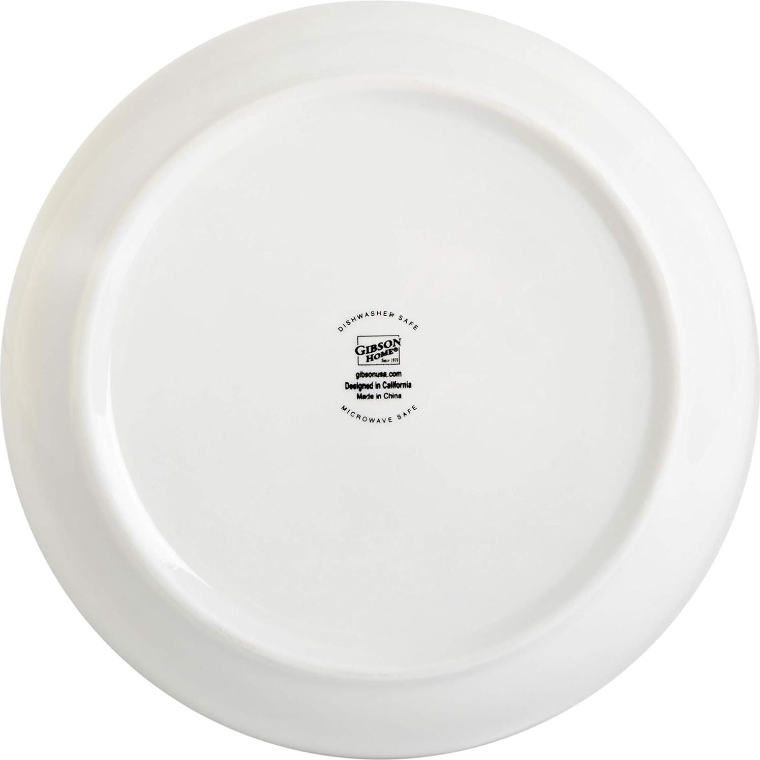 Set de 4 Tazones de Pasta Gibson Home Zen Buffet 21.5cm