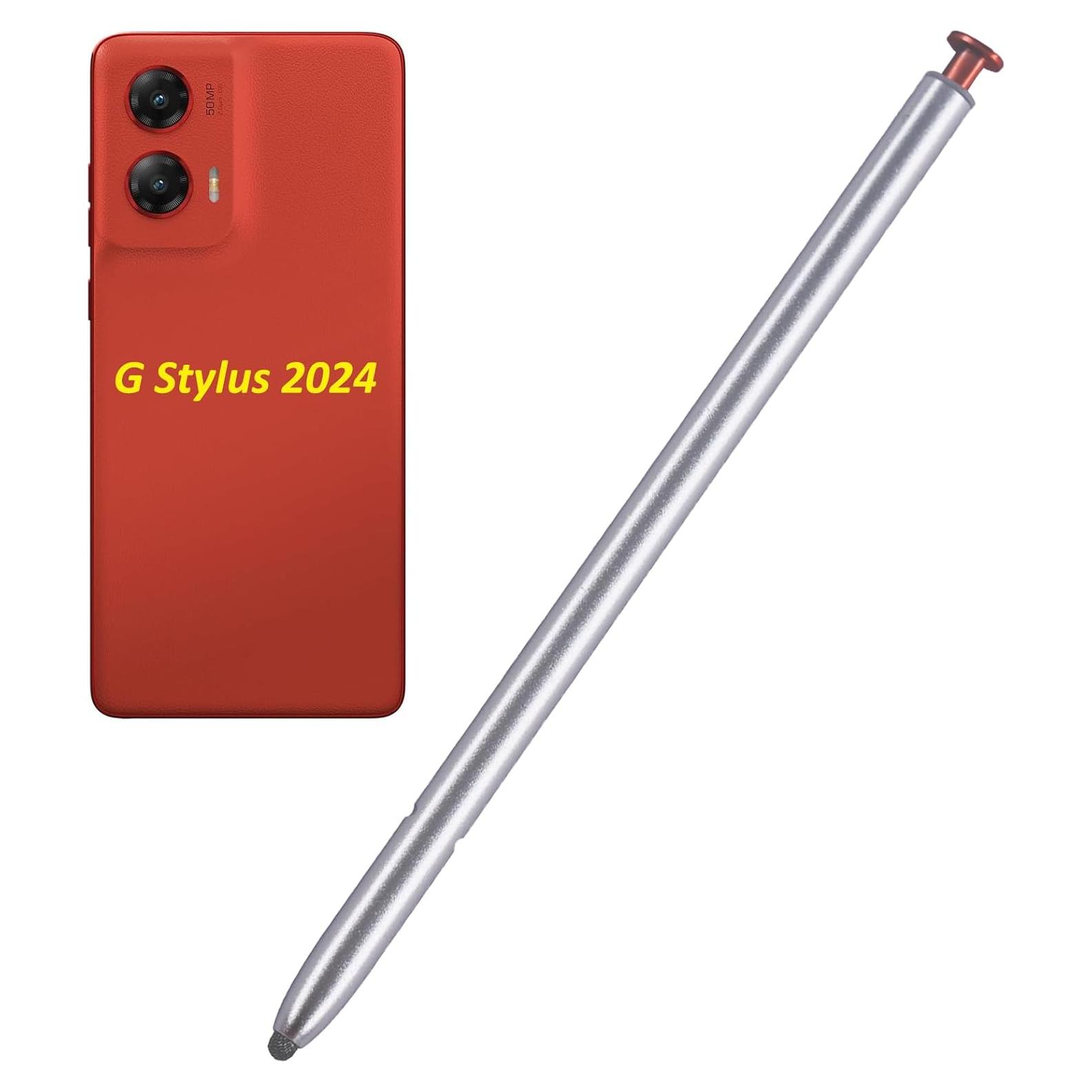 Pluma Stylus G 2024 para Moto G Stylus 5G - Ola Escarlata