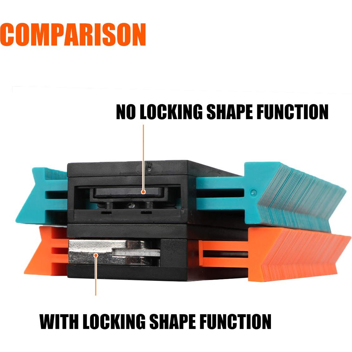 Medidor de Contorno Saker 10 cm y 25 cm Ajustable