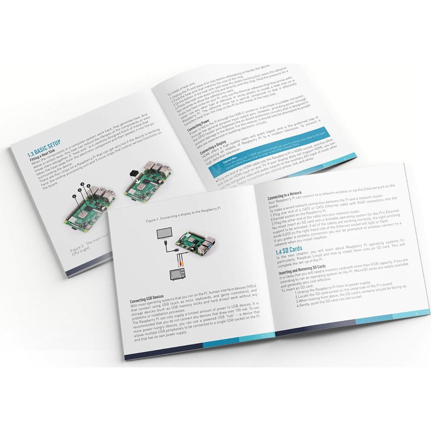 Kit Completo Raspberry Pi 4 Vilros - 8GB, Caja Ventilada