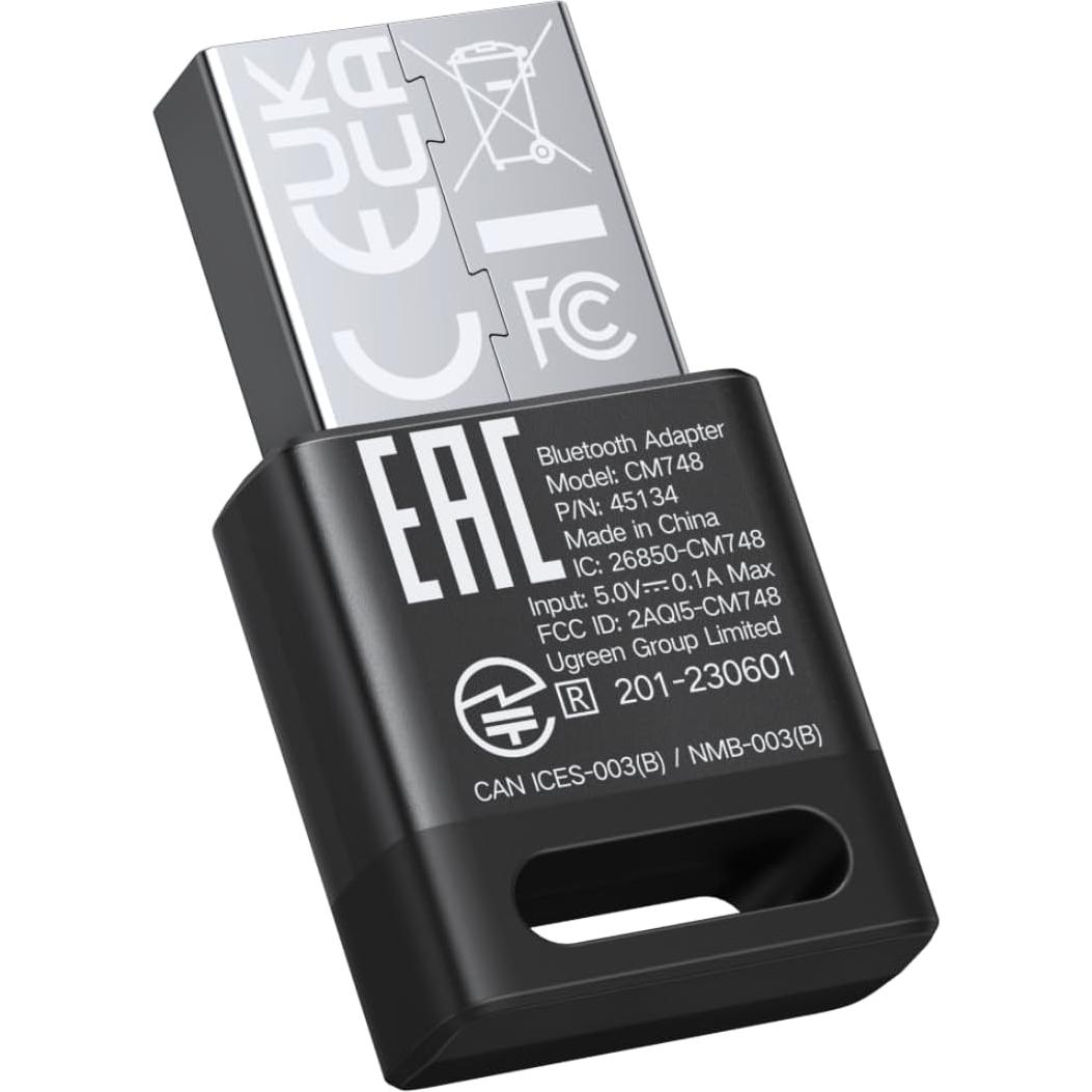 Adaptador Bluetooth USB UGREEN 5.4 para PC Plug and Play