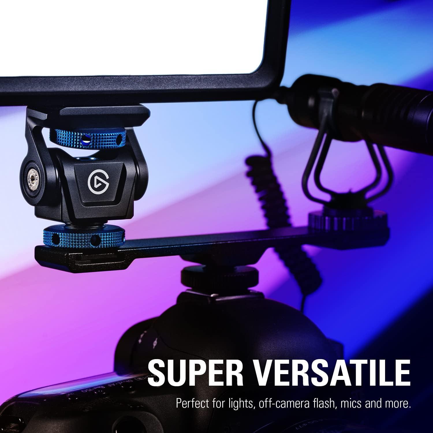 Elgato Zapato Frío Ajustable 1/4" para Luces y Micrófonos