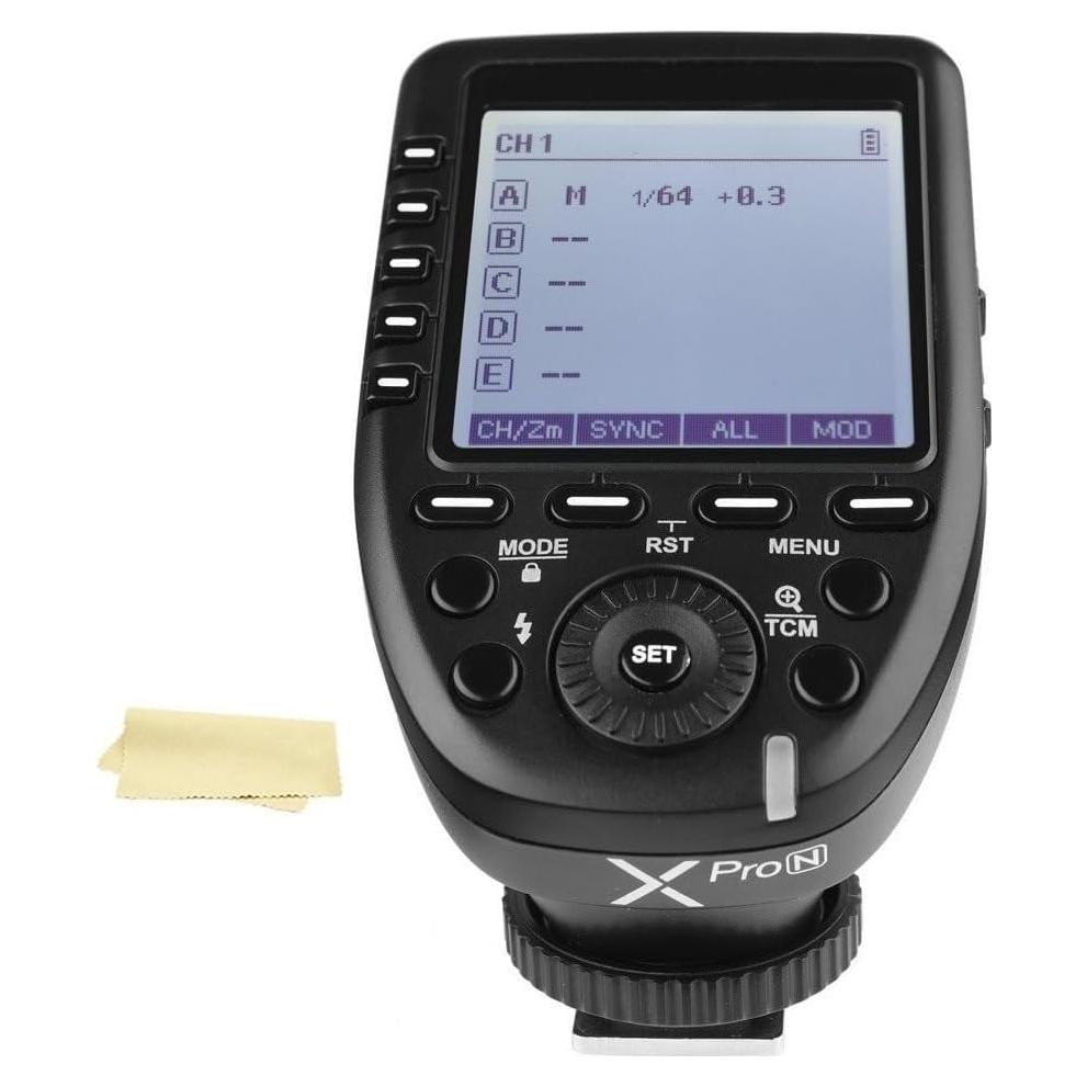 Disparador Inalámbrico Godox XPro-N i-TTL 2.4G para Nikon