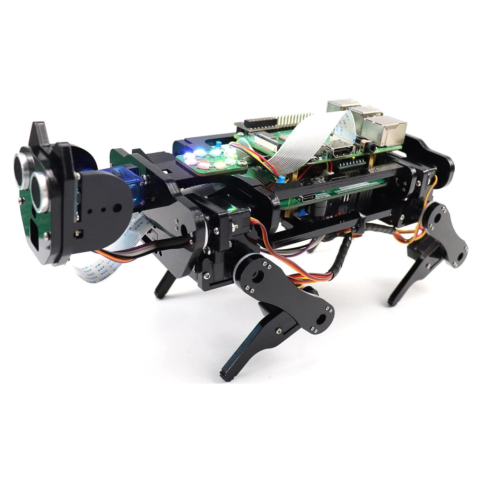 Kit Robot Perro FREENOVE FNK0050 para Raspberry Pi 10x1x15cm