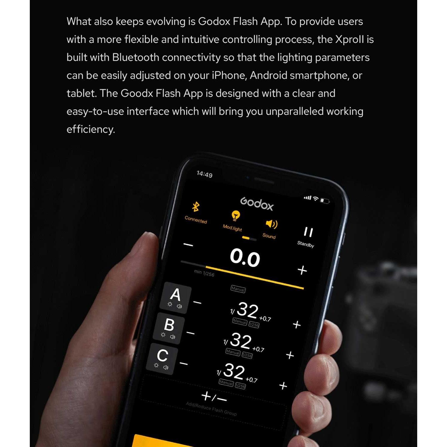 Disparador Inalámbrico Godox XProII-C E-TTL para Canon