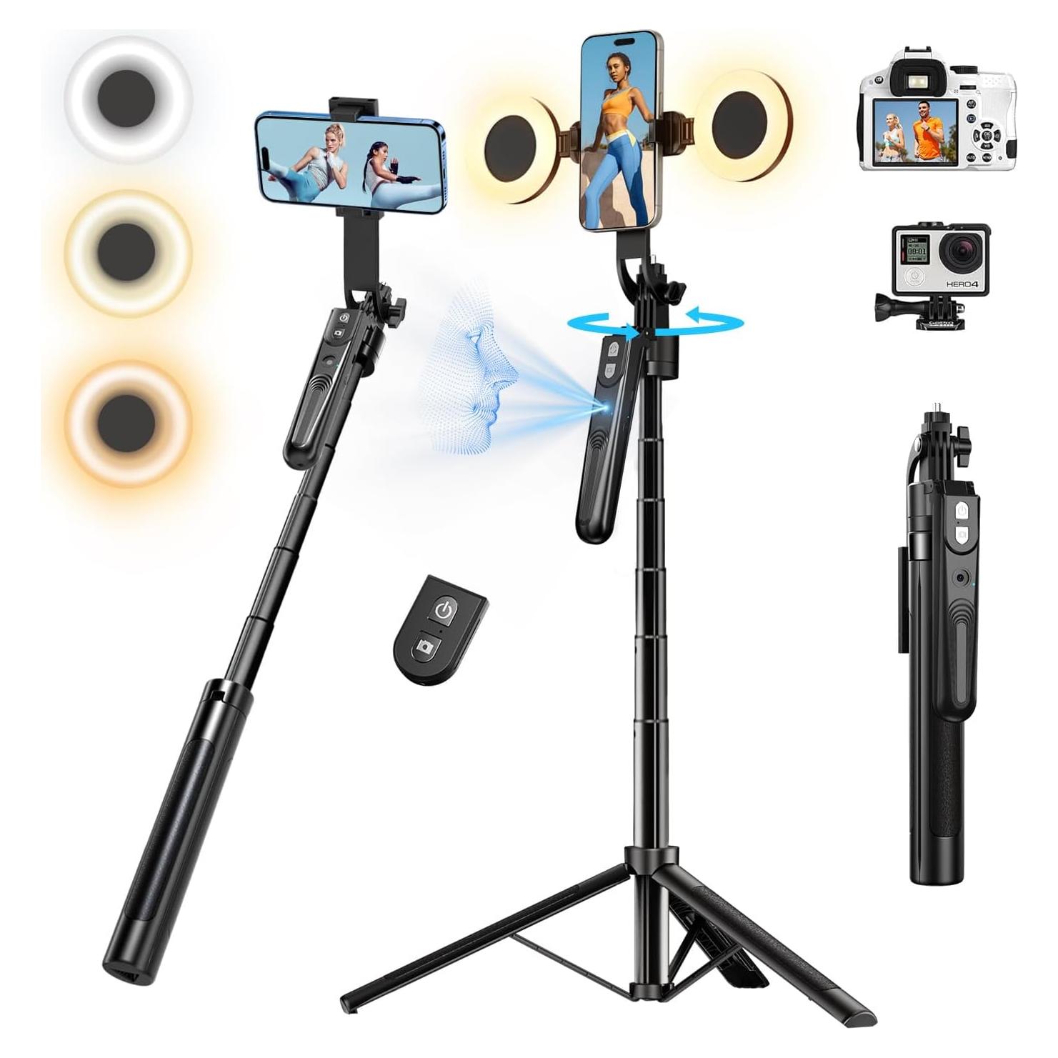 Trípode de Seguimiento Facial Automático Stjiatu 180 cm