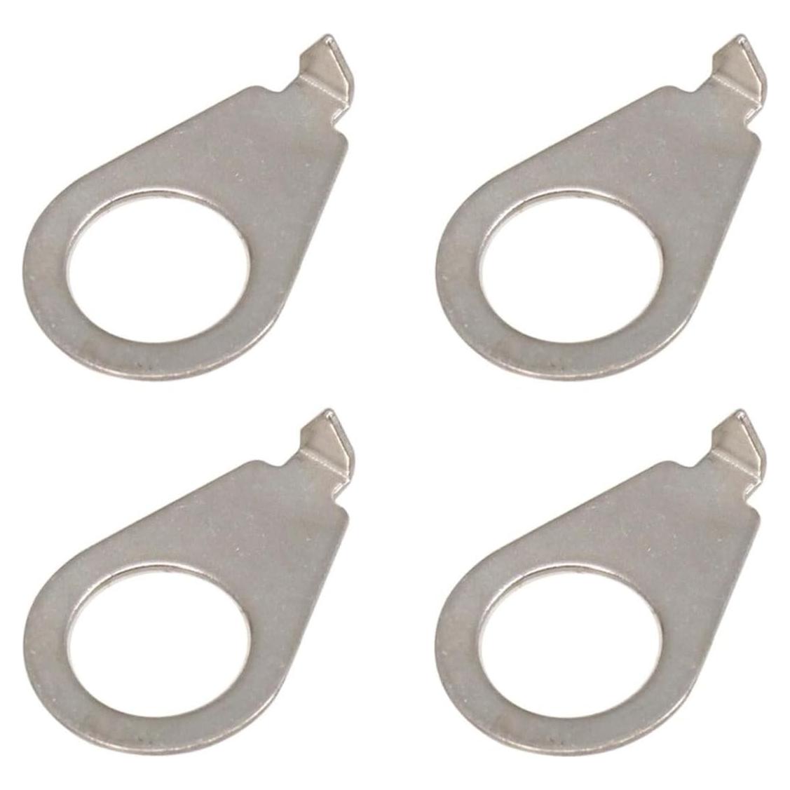 Paquete de 4 Puntas de Guitarra CCeCCe 9.7mm Cromo Níquel