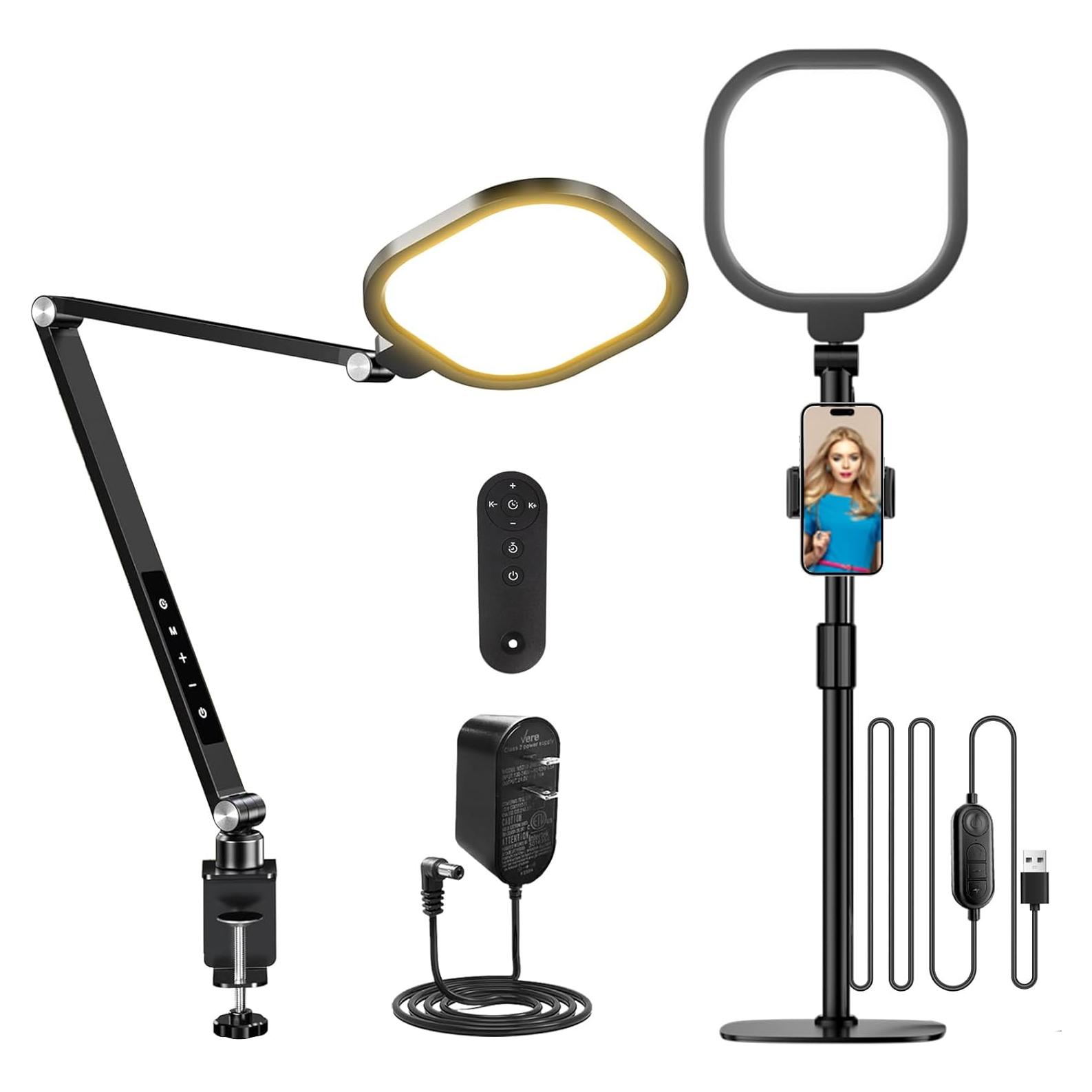 Luz de Conferencia Zoom LitONES 15W con Control Remoto CRI 97.8