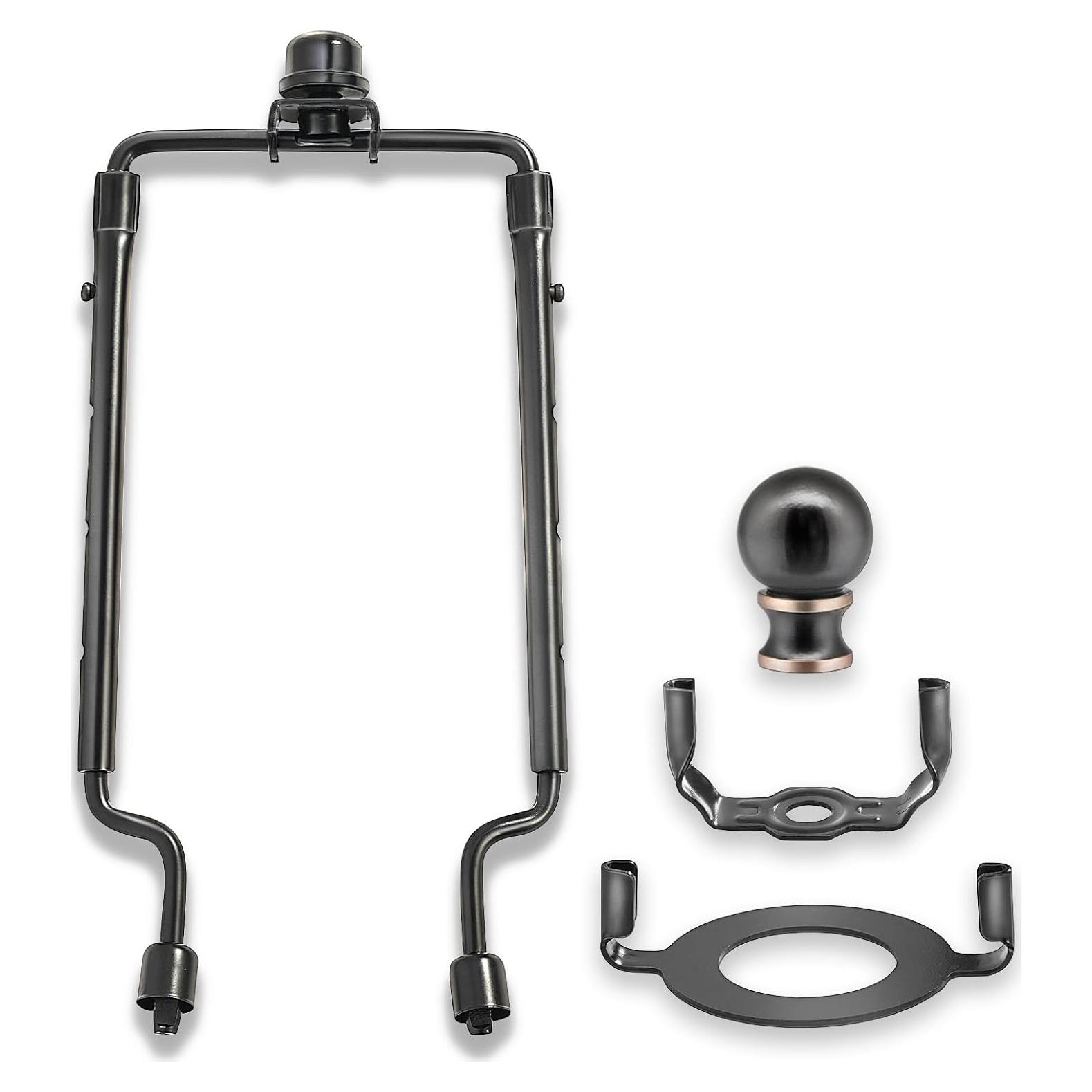 Soporte de Lámpara Ajustable FineLux 17-25 cm Negro