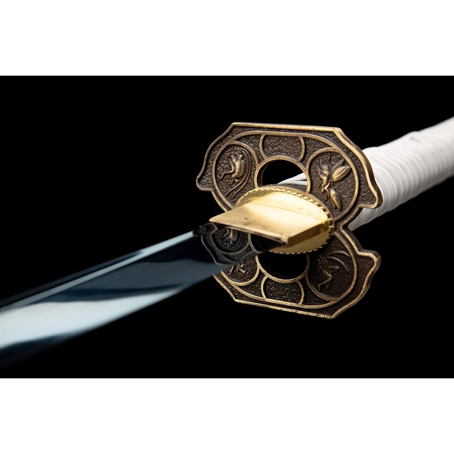 Katana Samurai Hecha a Mano LSWYBJ 104.14cm Acero 1060