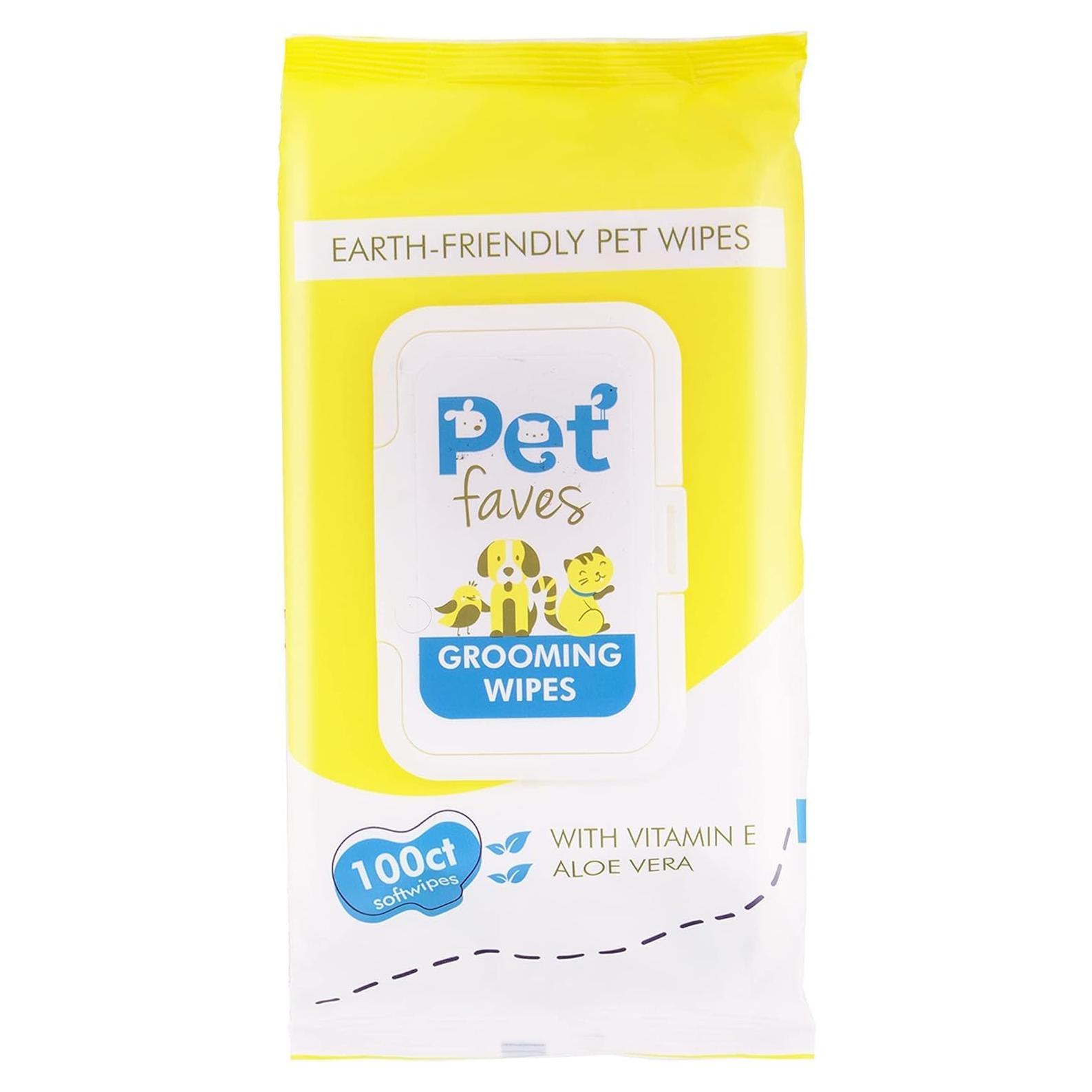 Toallitas Hipoalergénicas para Perros Pet Faves 100 Unidades