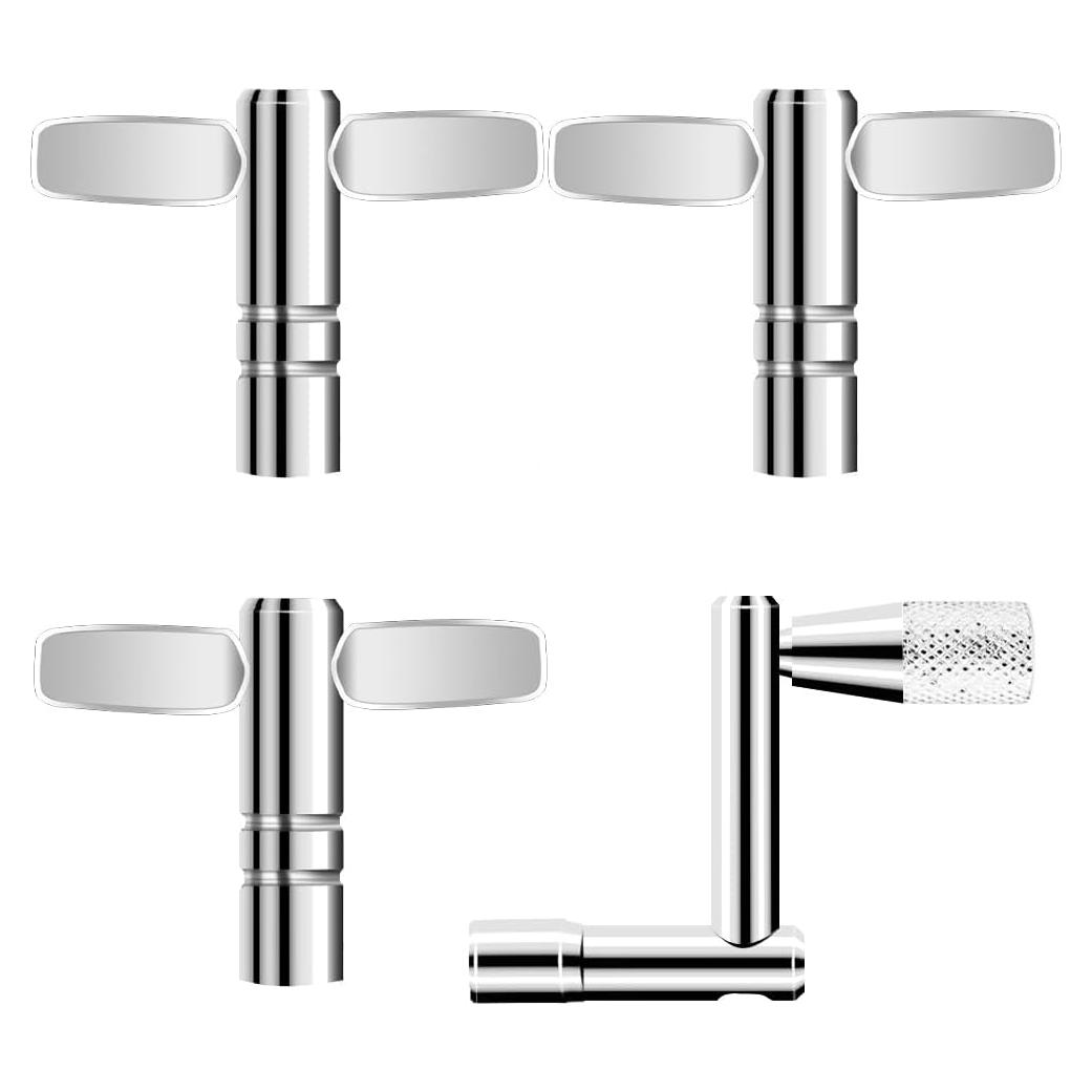 Juego de Llaves de Tambor 3 Piezas Universal con Movimiento Continuo