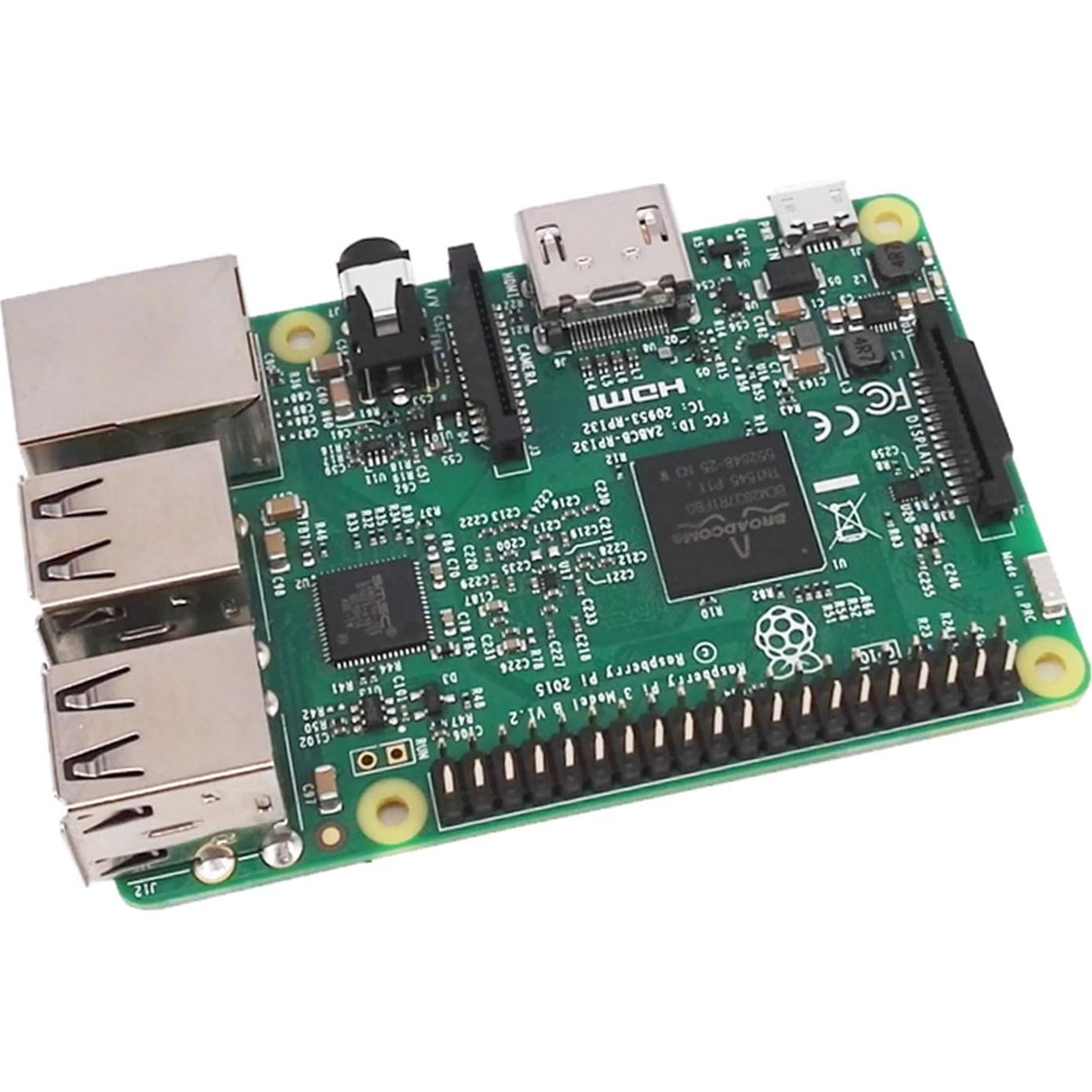 Raspberry Pi 3 Modelo B+ 1GB RAM 1.2GHz WiFi Bluetooth