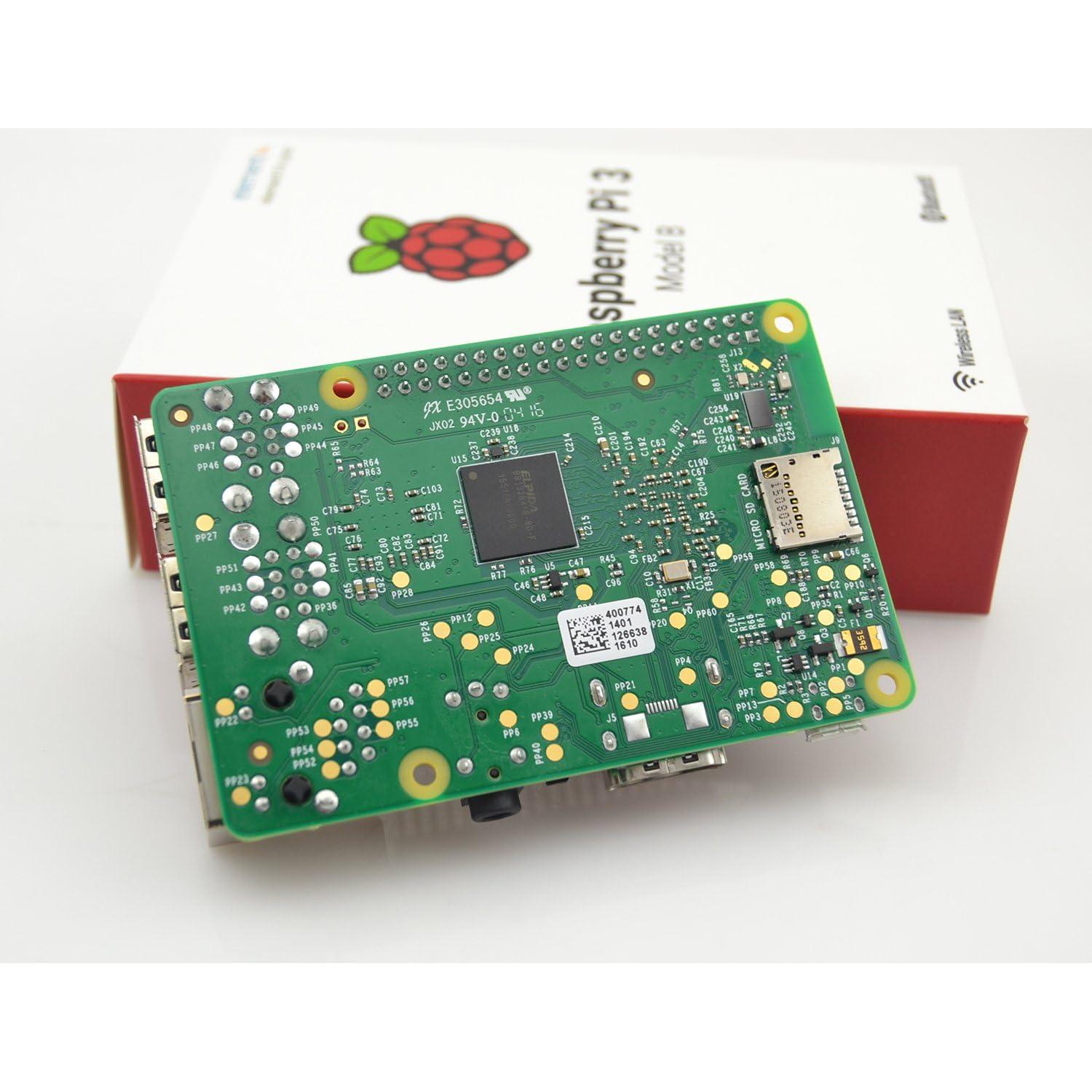 Raspberry Pi 3 Modelo B+ 1GB RAM 1.2GHz WiFi Bluetooth