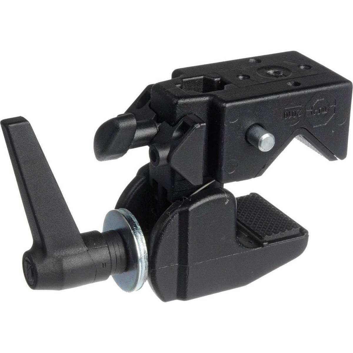 Abrazadera Super Clamp Manfrotto 035 - 15kg, Aluminio, Negro