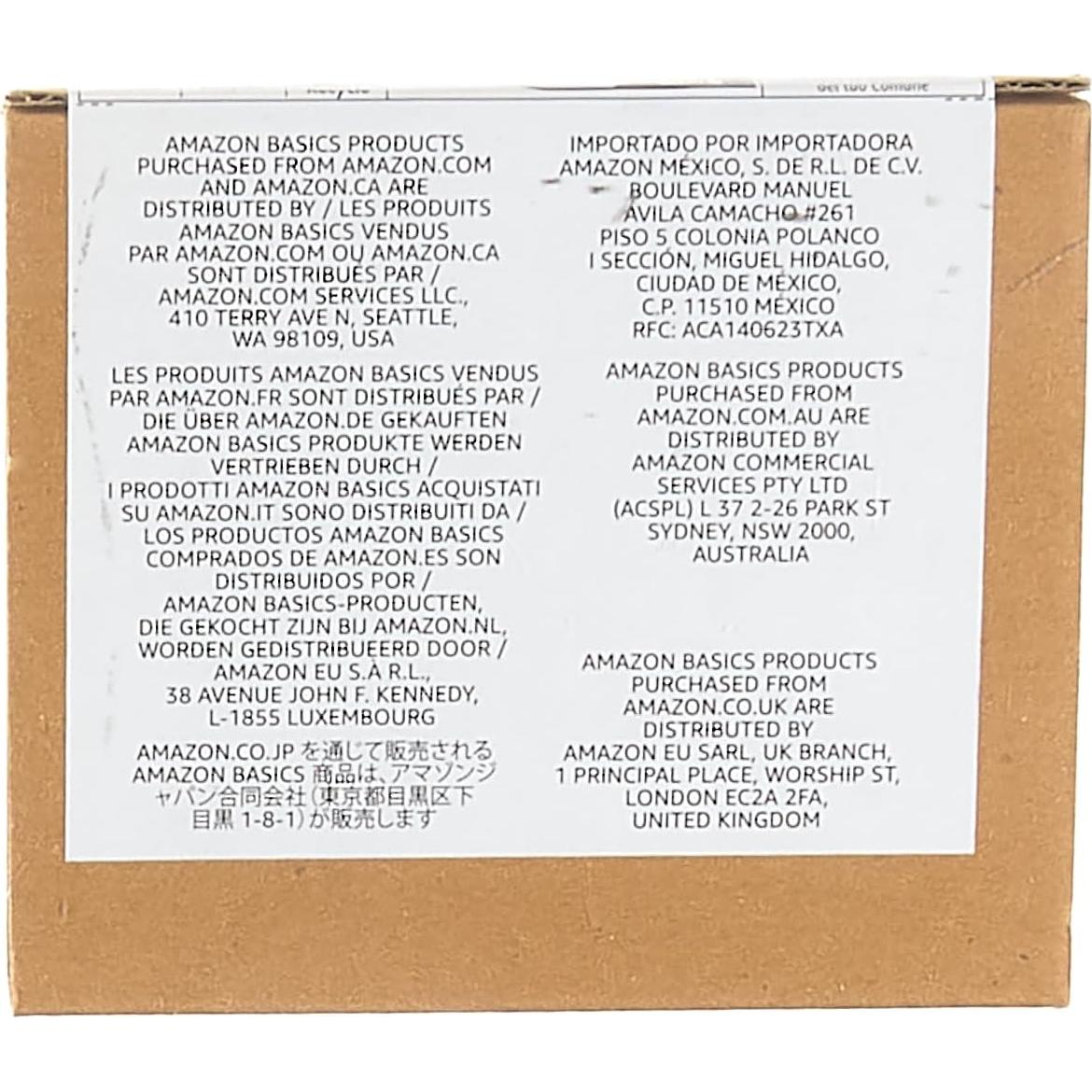 Baterías Alcalinas 23A Amazon Basics Paquete de 4