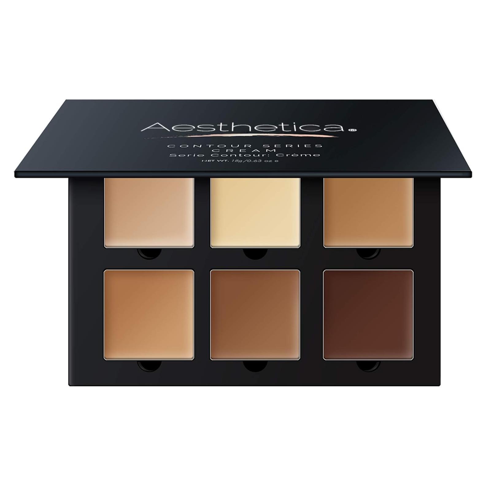 Kit de Maquillaje Contorno e Iluminación Aesthetica - Vegano