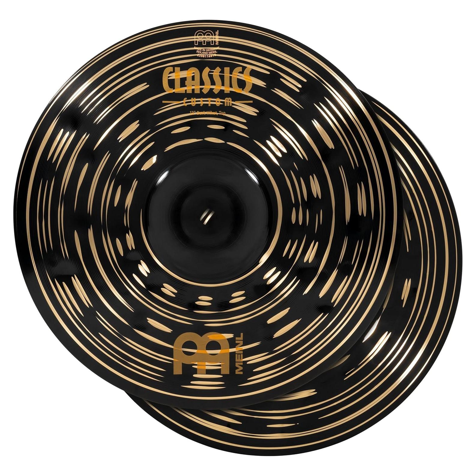 Platillos Hihat Meinl 13" Classics Custom Dark Bronce B12