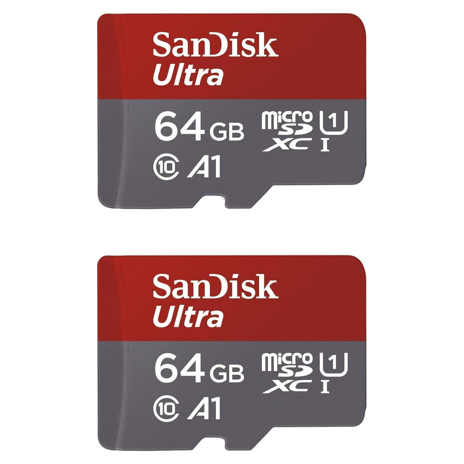 SanDisk 64GB MicroSDXC Ultra UHS-1 x2 Tarjeta de Memoria