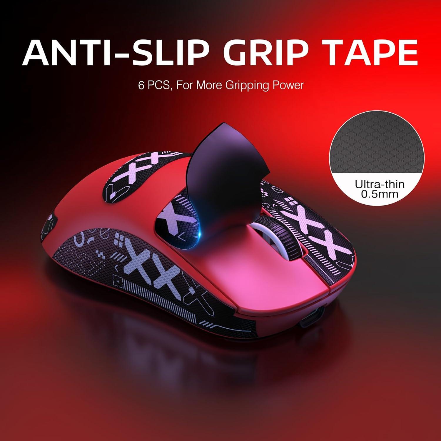 Ratón Gaming Inalámbrico MANBASNAKE X3 49g Bluetooth 26K DPI