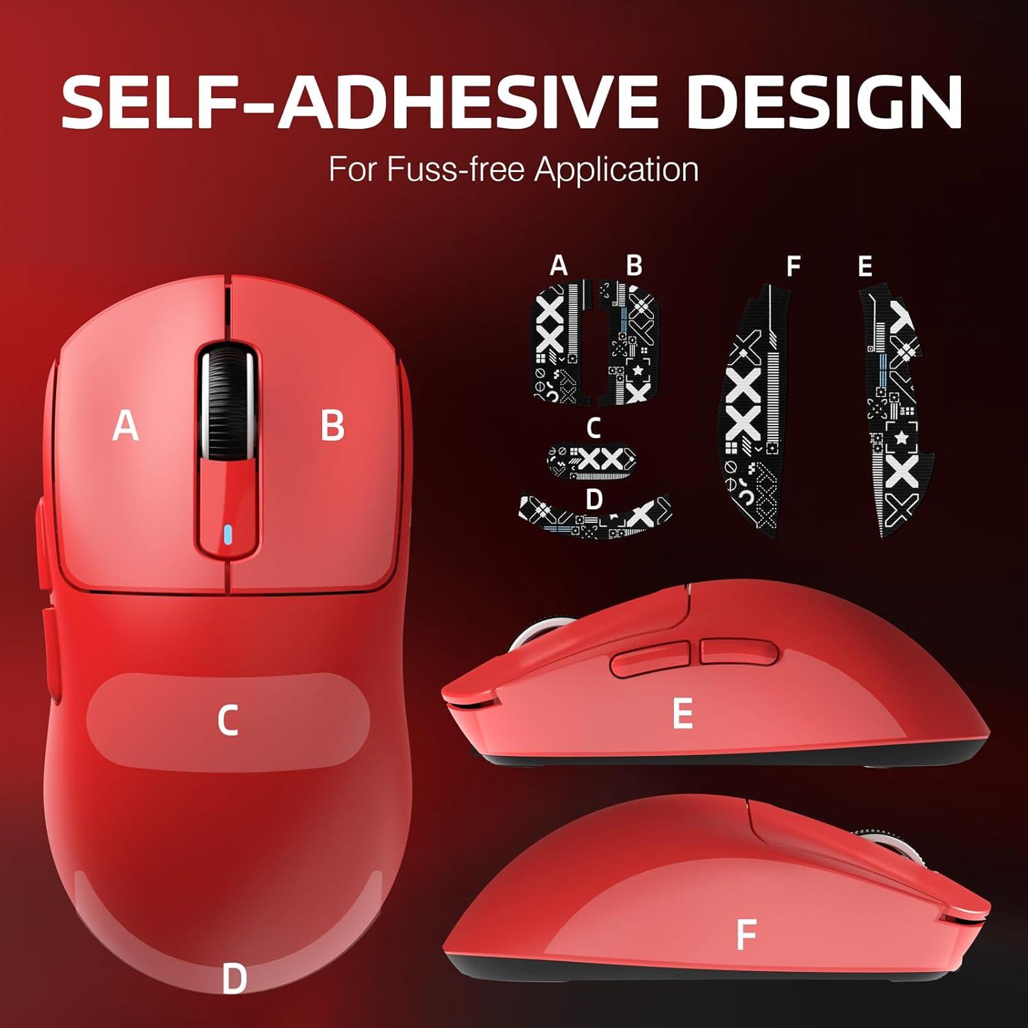 Ratón Gaming Inalámbrico MANBASNAKE X3 49g Bluetooth 26K DPI