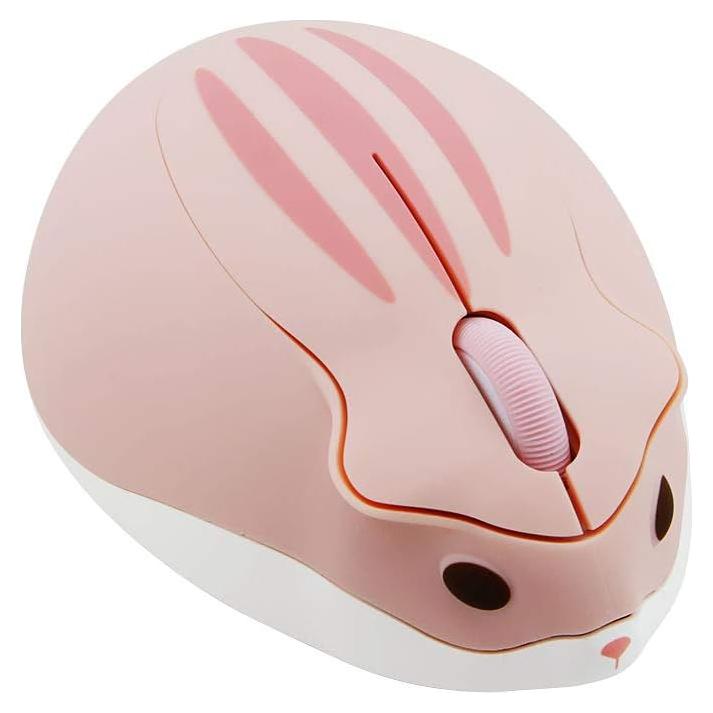 Ratón Inalámbrico Óptico SXBan Rosa 1200DPI 2.4GHz Silencioso